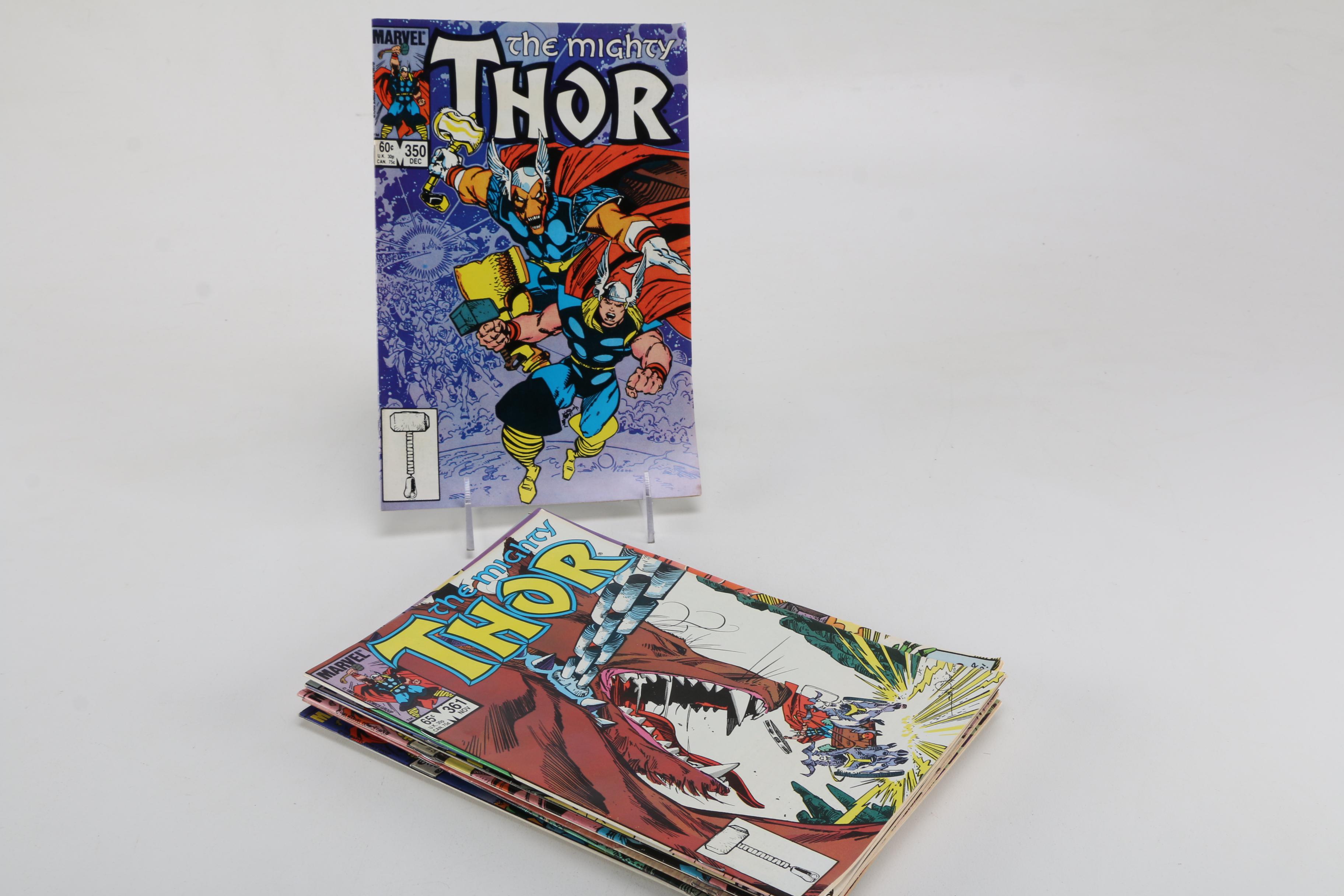 1980s Marvel "The Mighty Thor" Comic Books