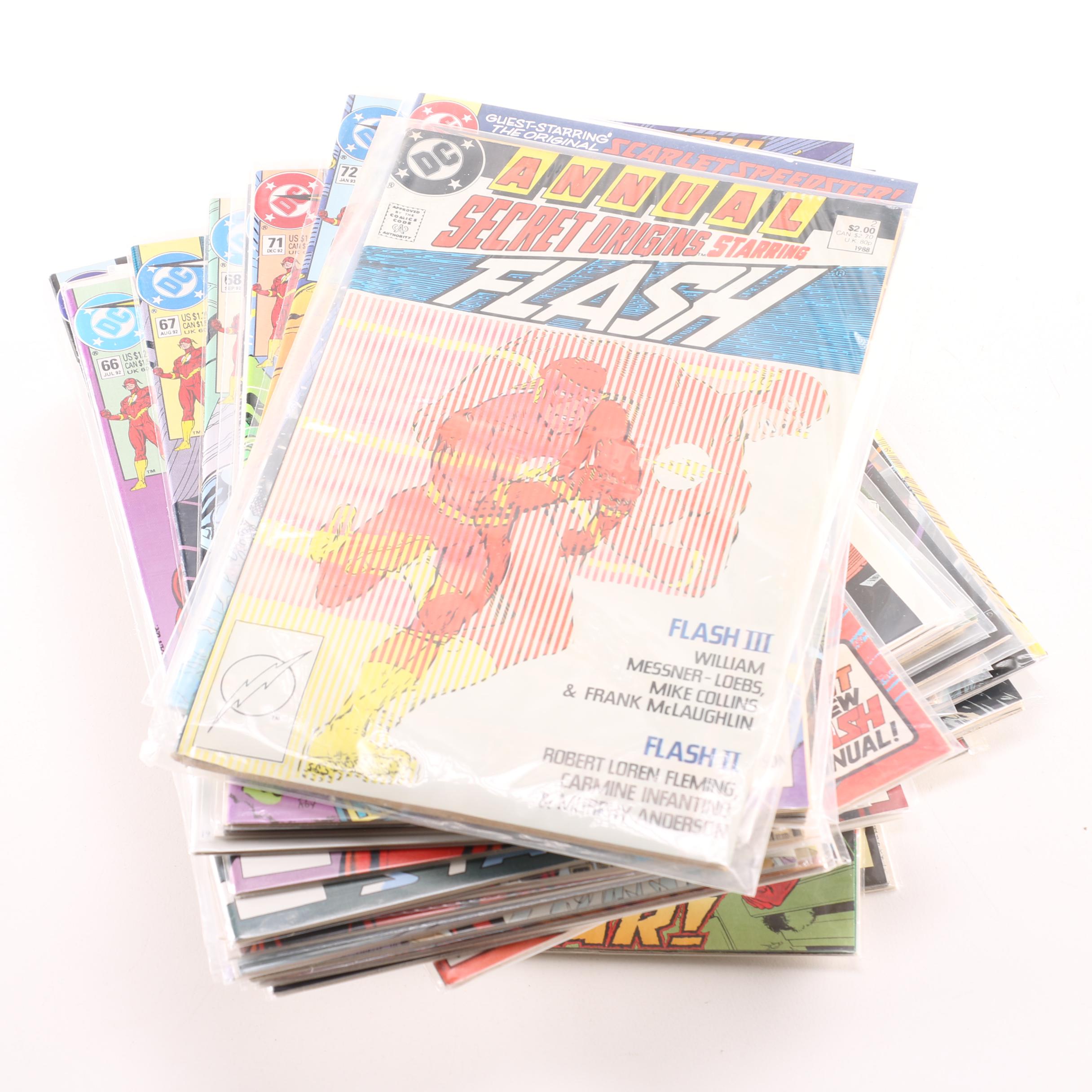 Modern Age "Flash" and "Manhunter" Comics