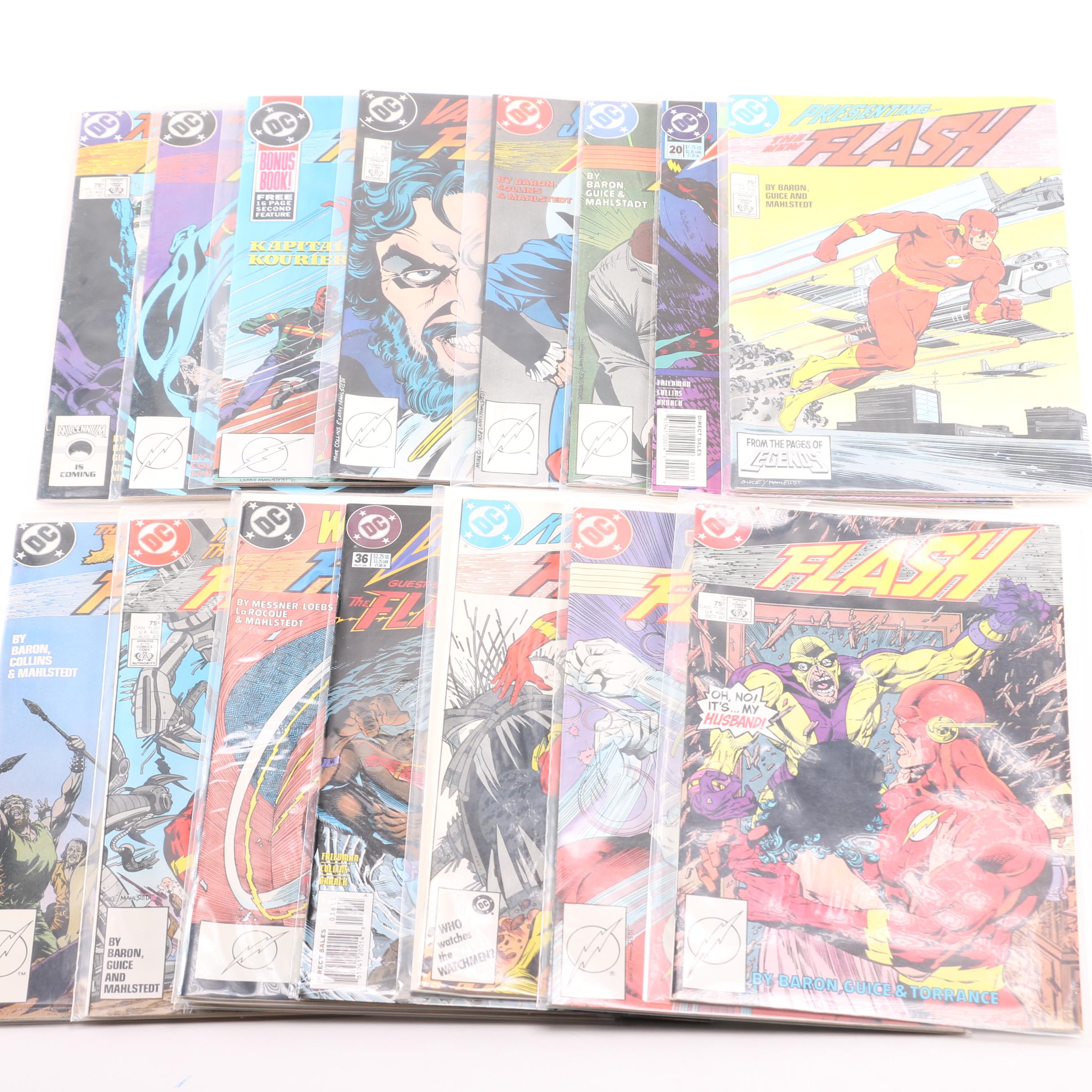 Modern Age "Flash" and "Manhunter" Comics