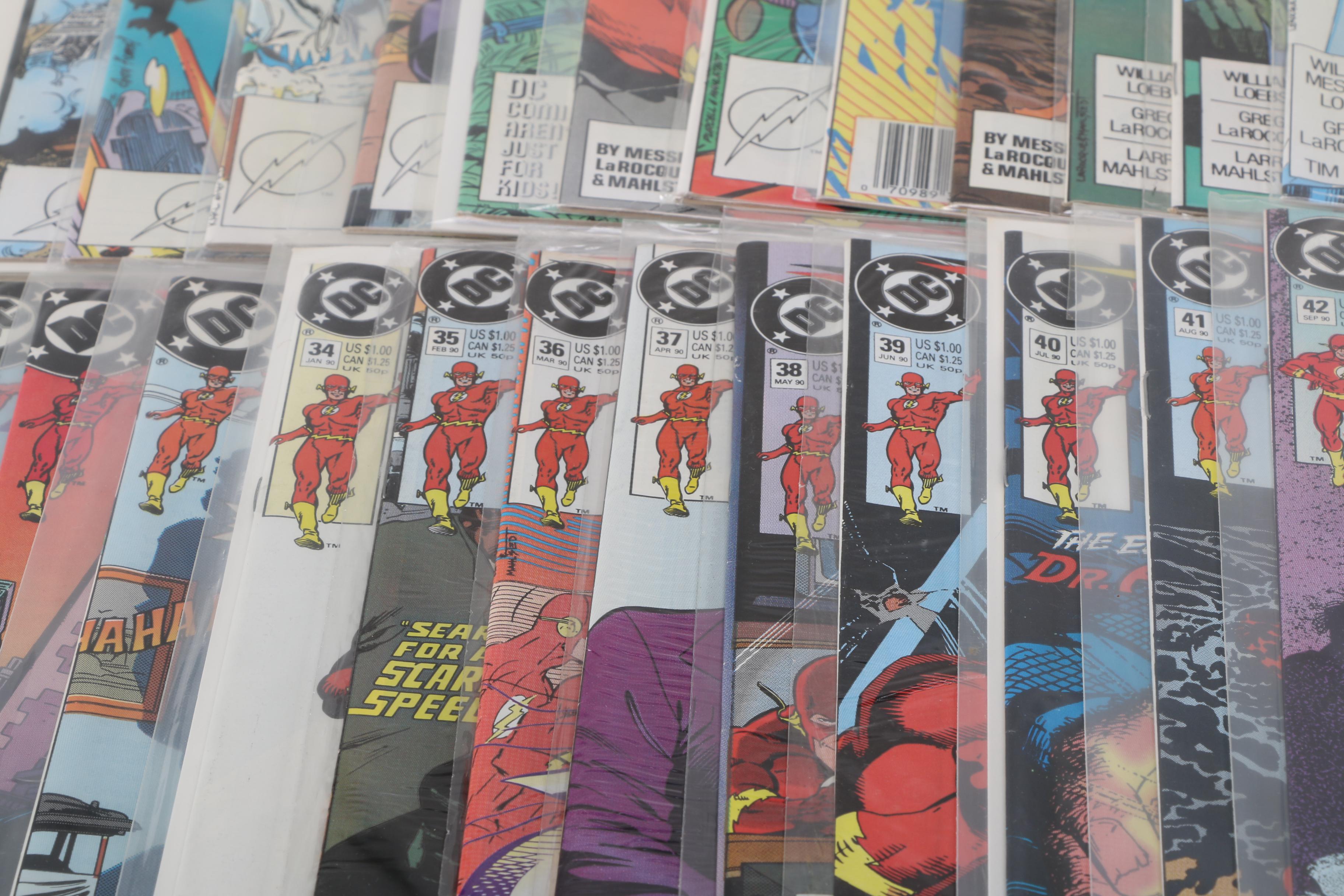 Consecutive Issues of Modern Age "Flash" Comic Series