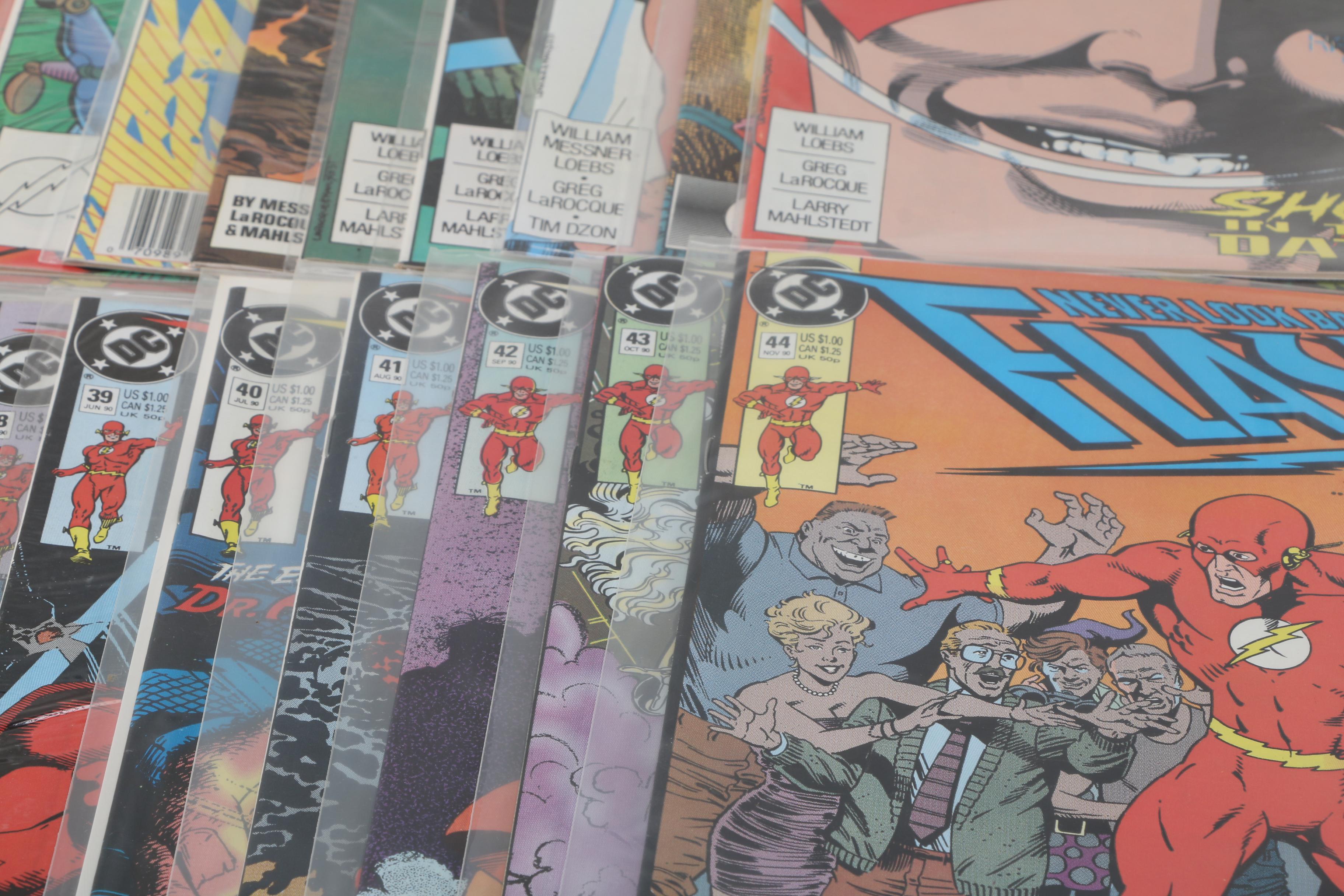 Consecutive Issues of Modern Age "Flash" Comic Series