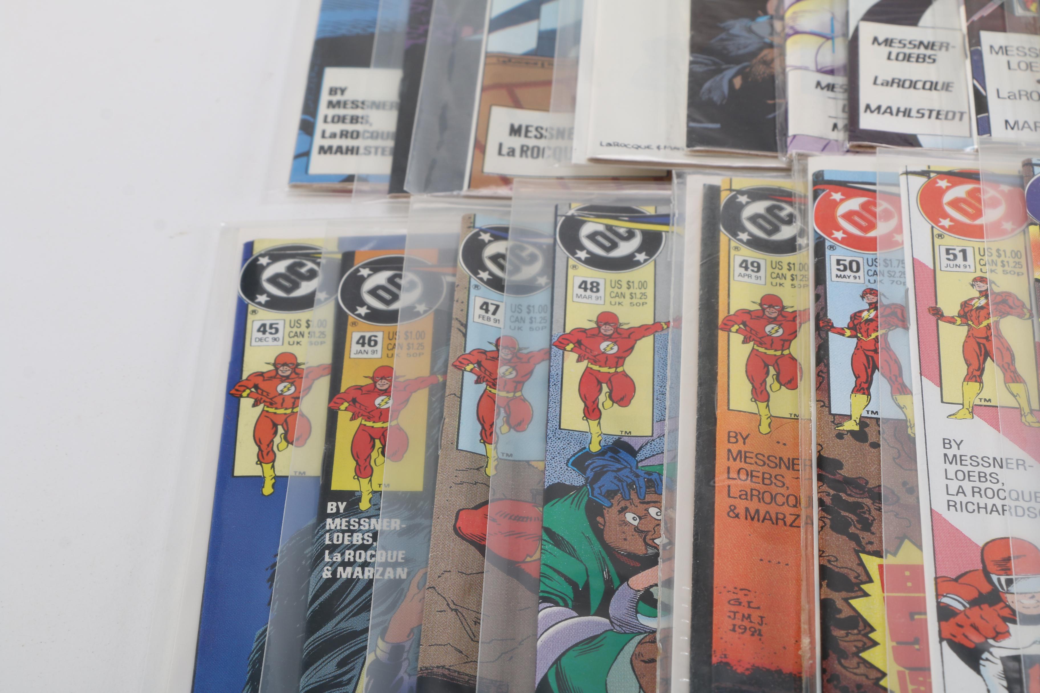 Consecutive Issues of Modern Age "Flash" Comic Series