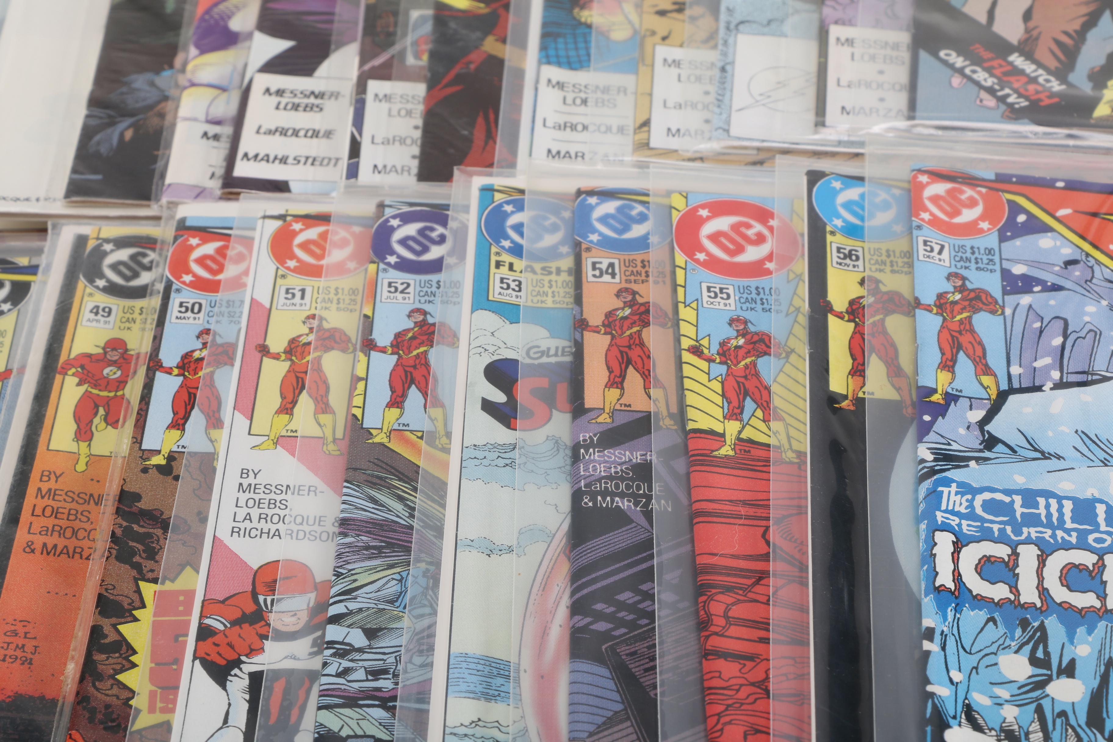 Consecutive Issues of Modern Age "Flash" Comic Series