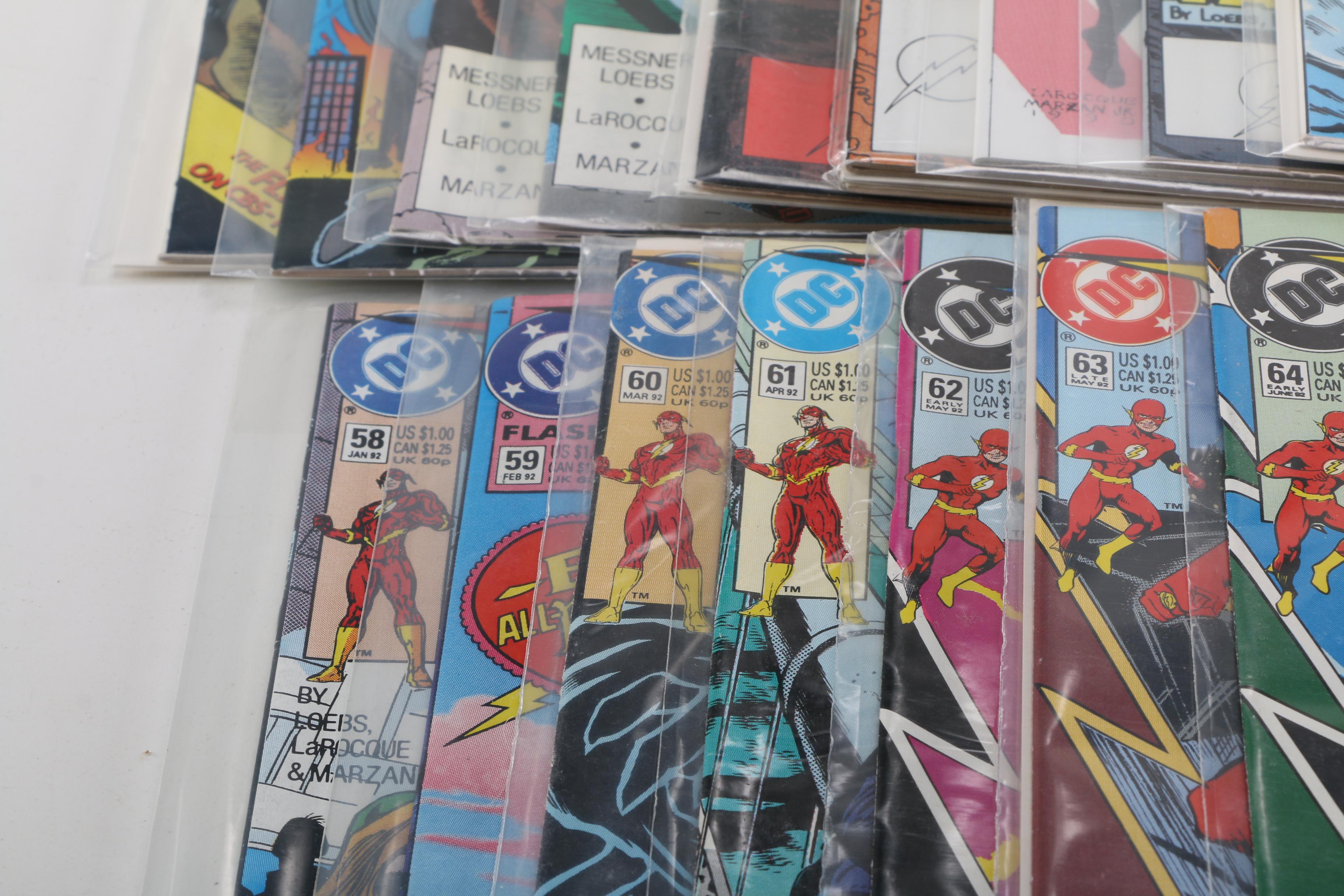 Consecutive Issues of Modern Age "Flash" Comic Series
