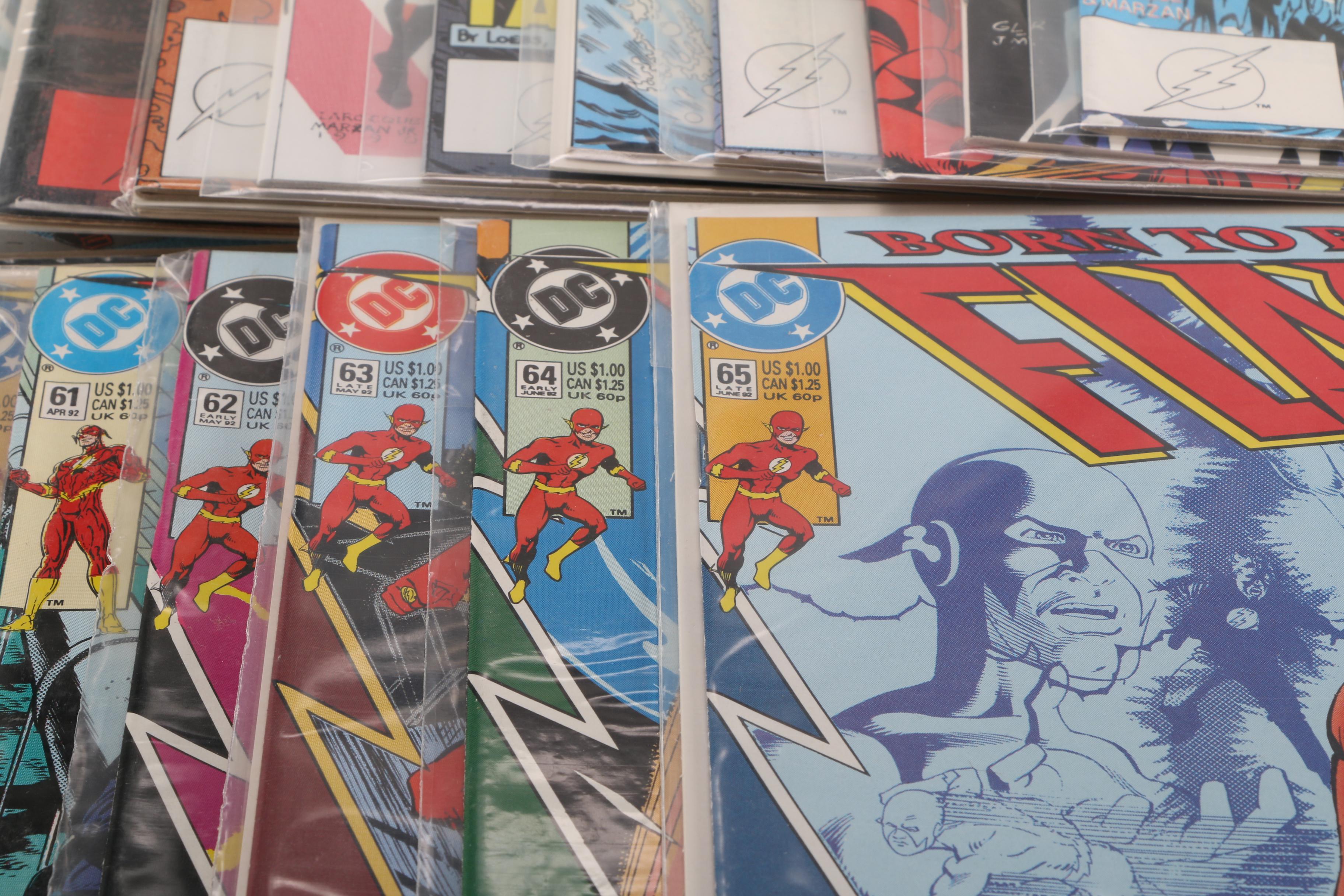 Consecutive Issues of Modern Age "Flash" Comic Series