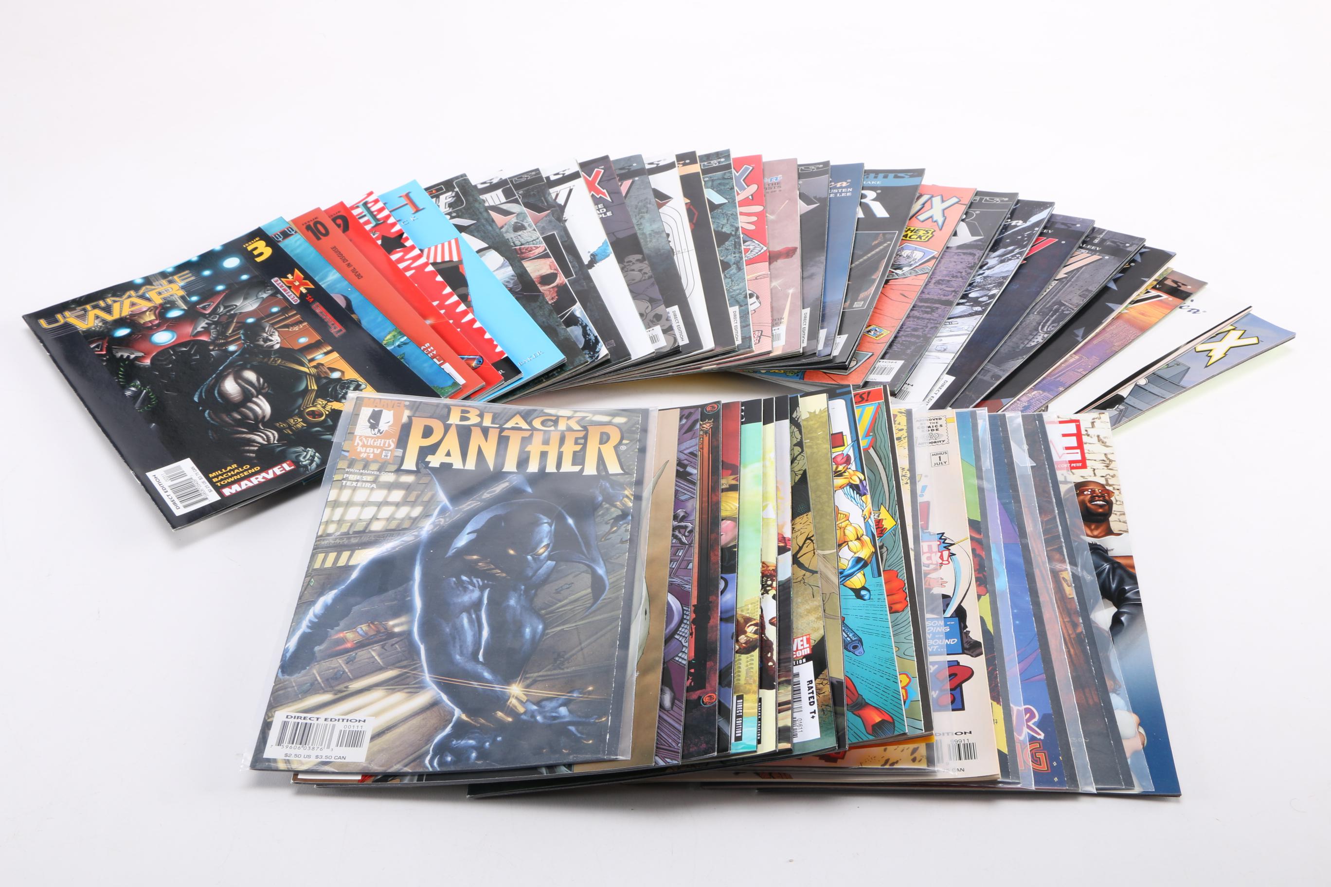 Modern Age Marvel Comics Featuring Black Panther