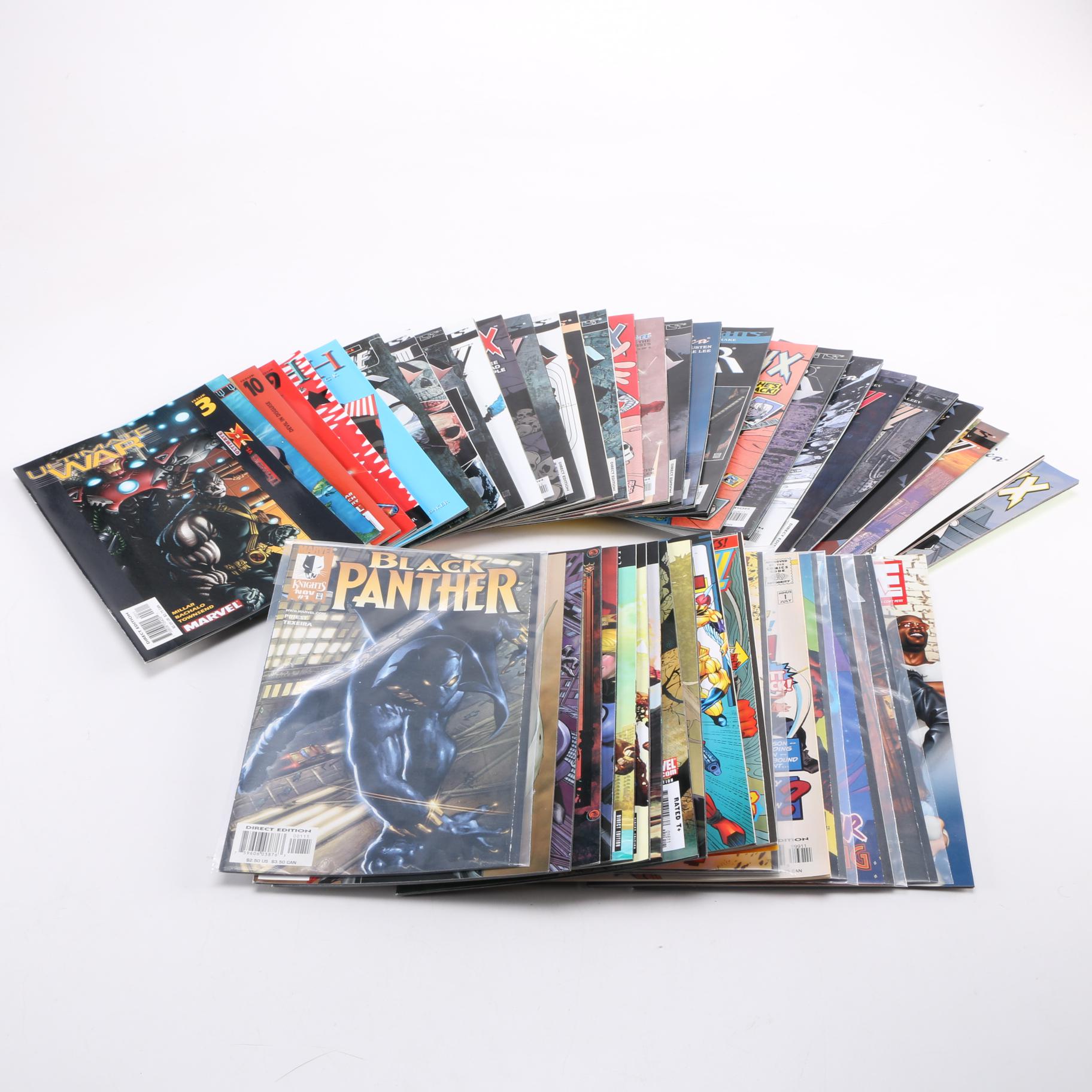 Modern Age Marvel Comics Featuring Black Panther