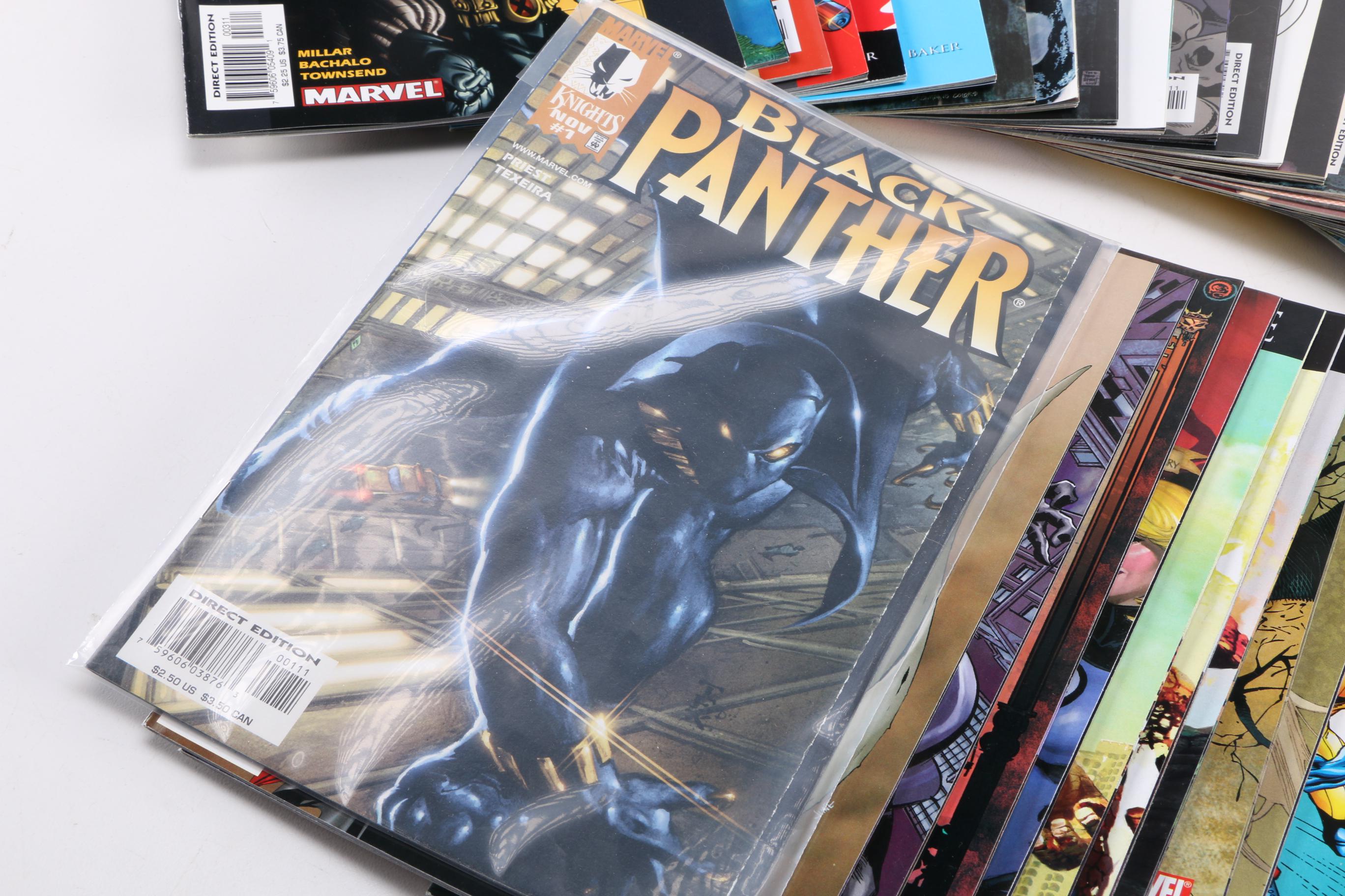 Modern Age Marvel Comics Featuring Black Panther