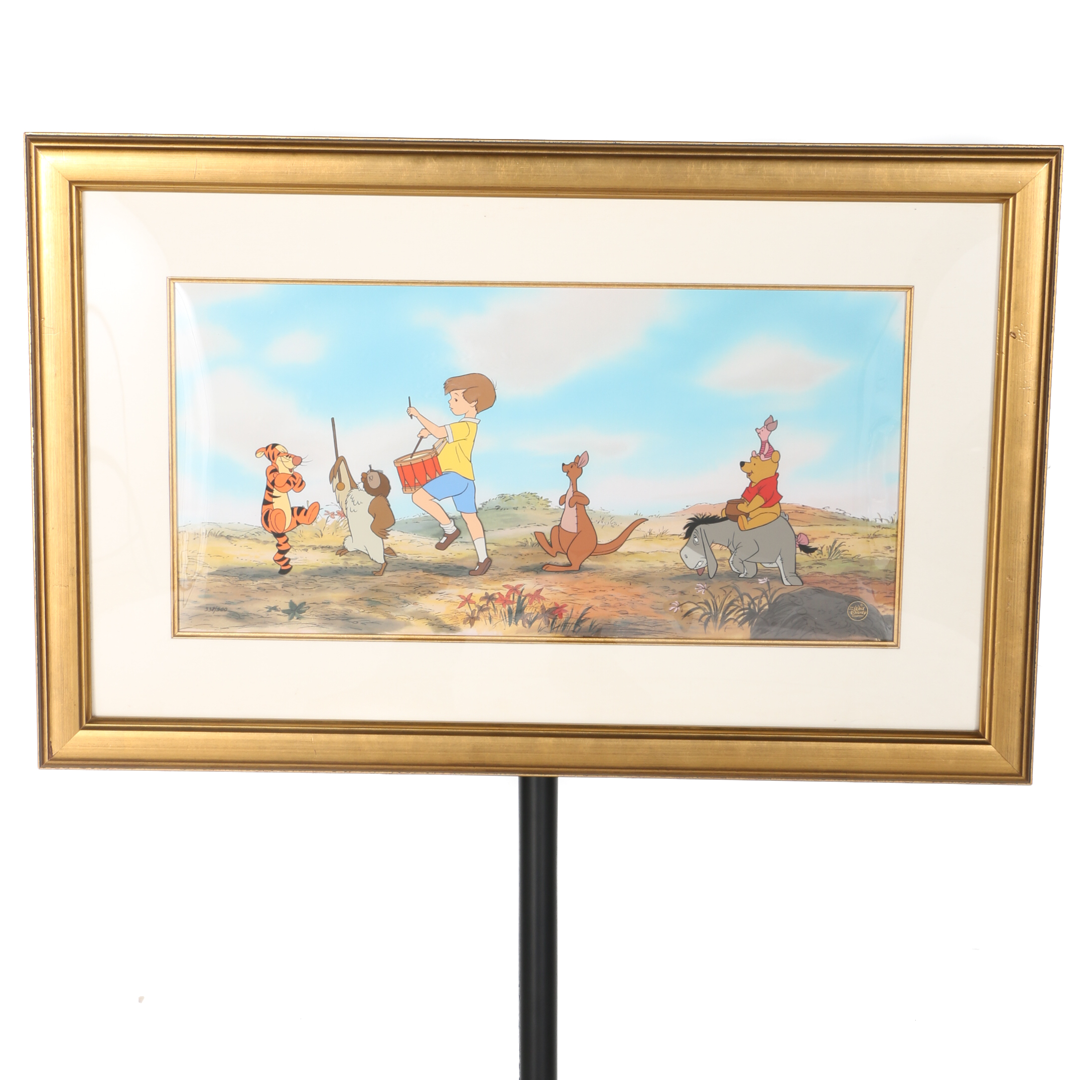 Limited Edition Walt Disney Cel "Pooh Bear Parade"