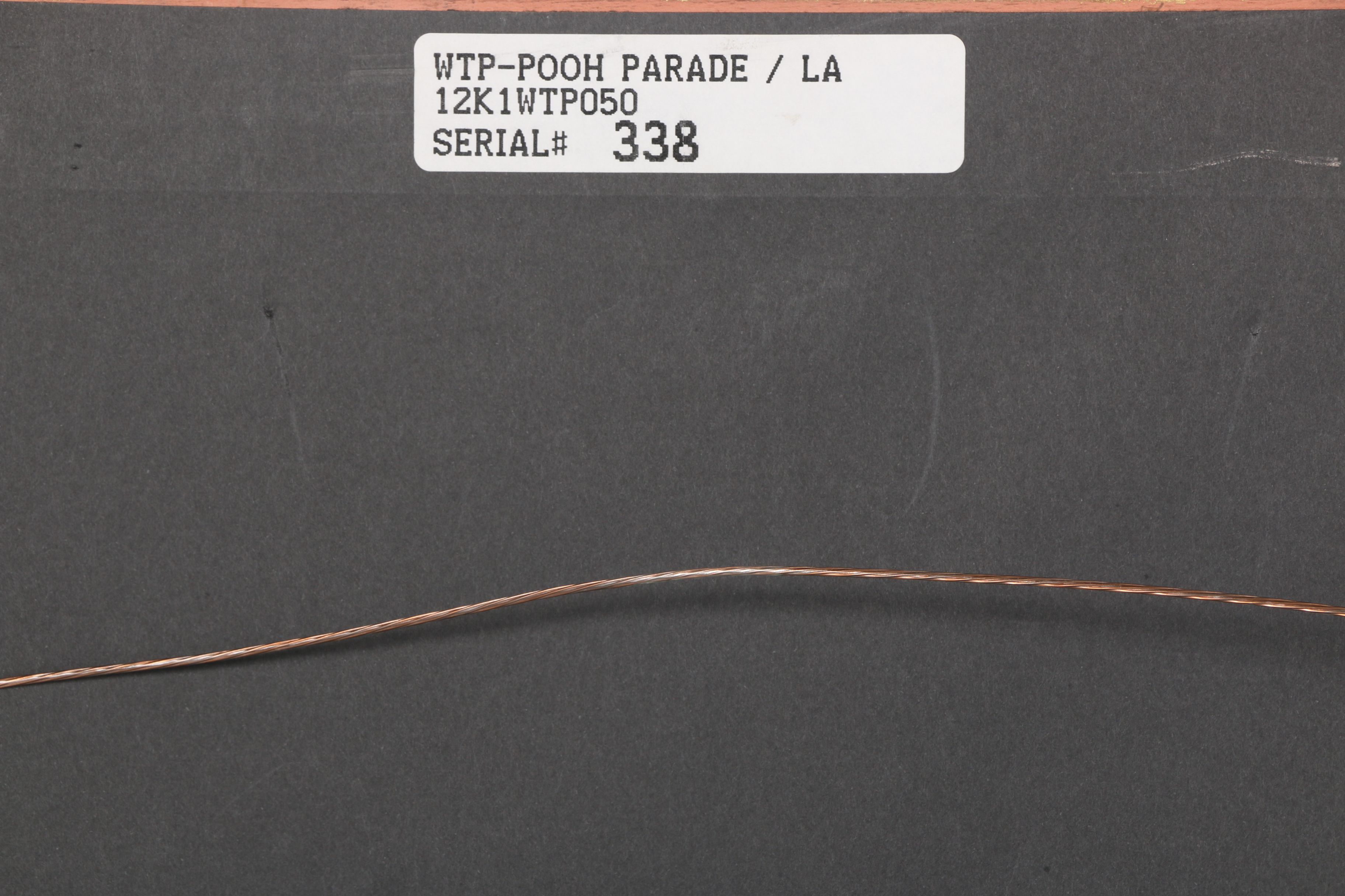 Limited Edition Walt Disney Cel "Pooh Bear Parade"