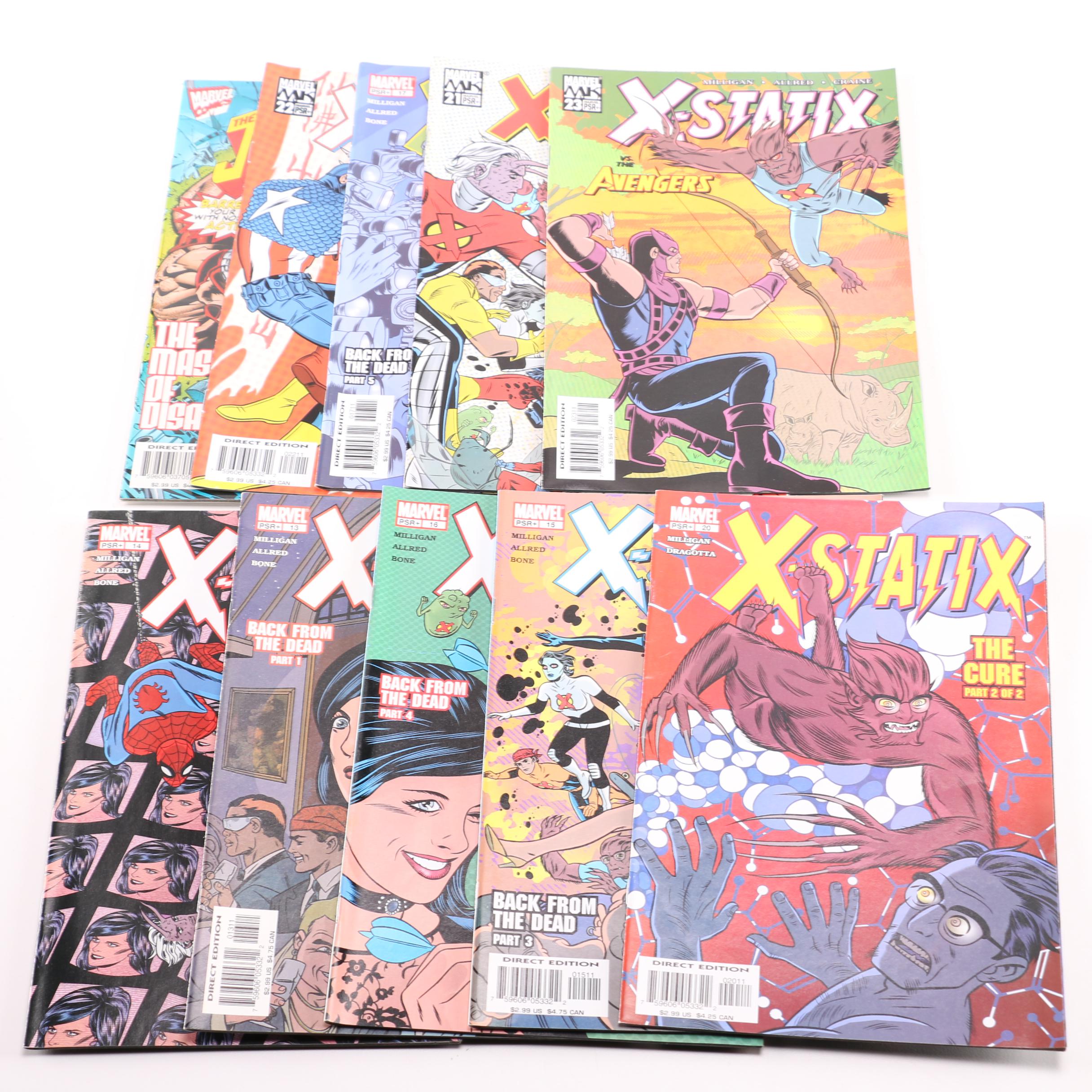 Modern Age Marvel "X-Men" and "X-Statix" Comics