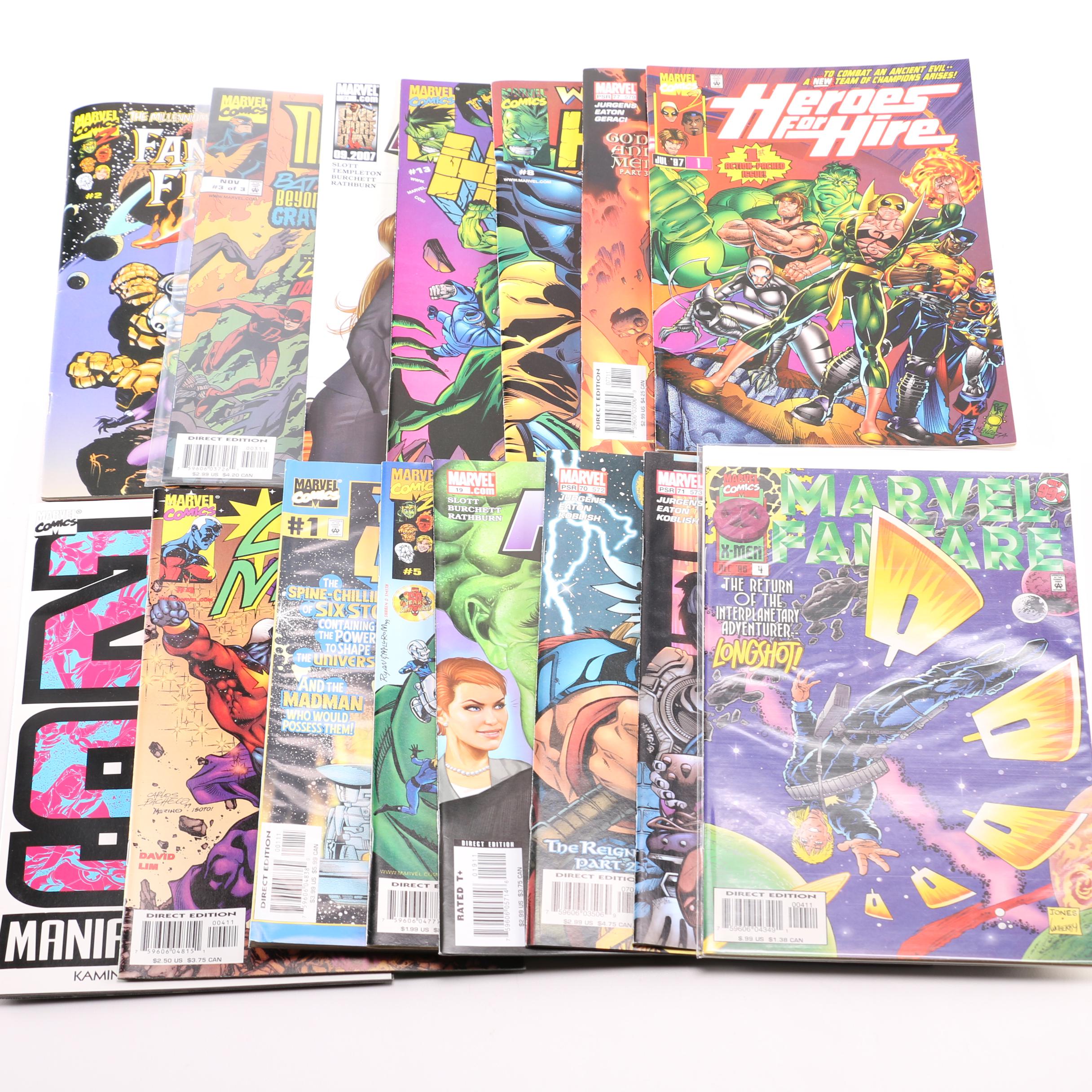 Assorted Modern Age Marvel Comics