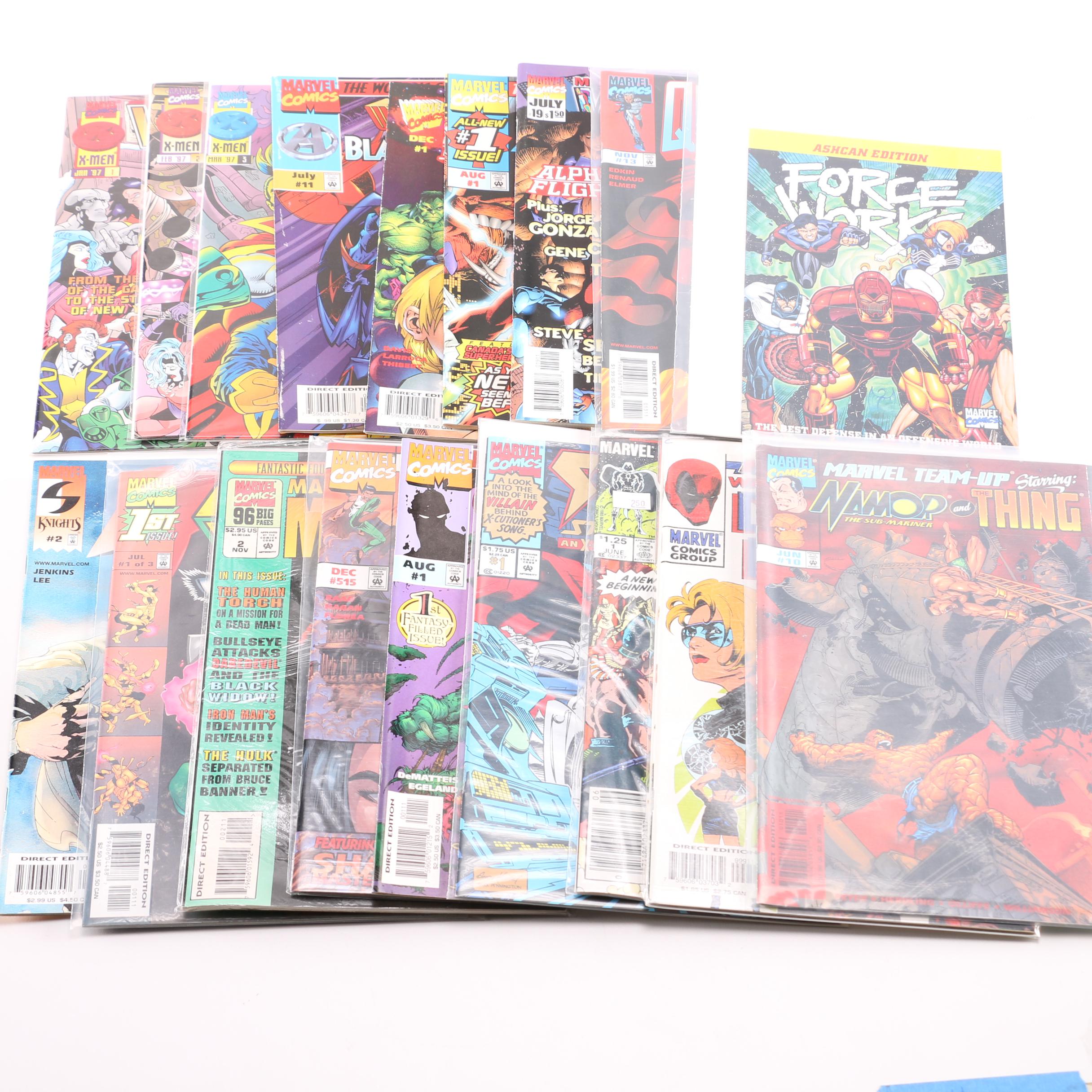Assorted Modern Age Marvel Comics