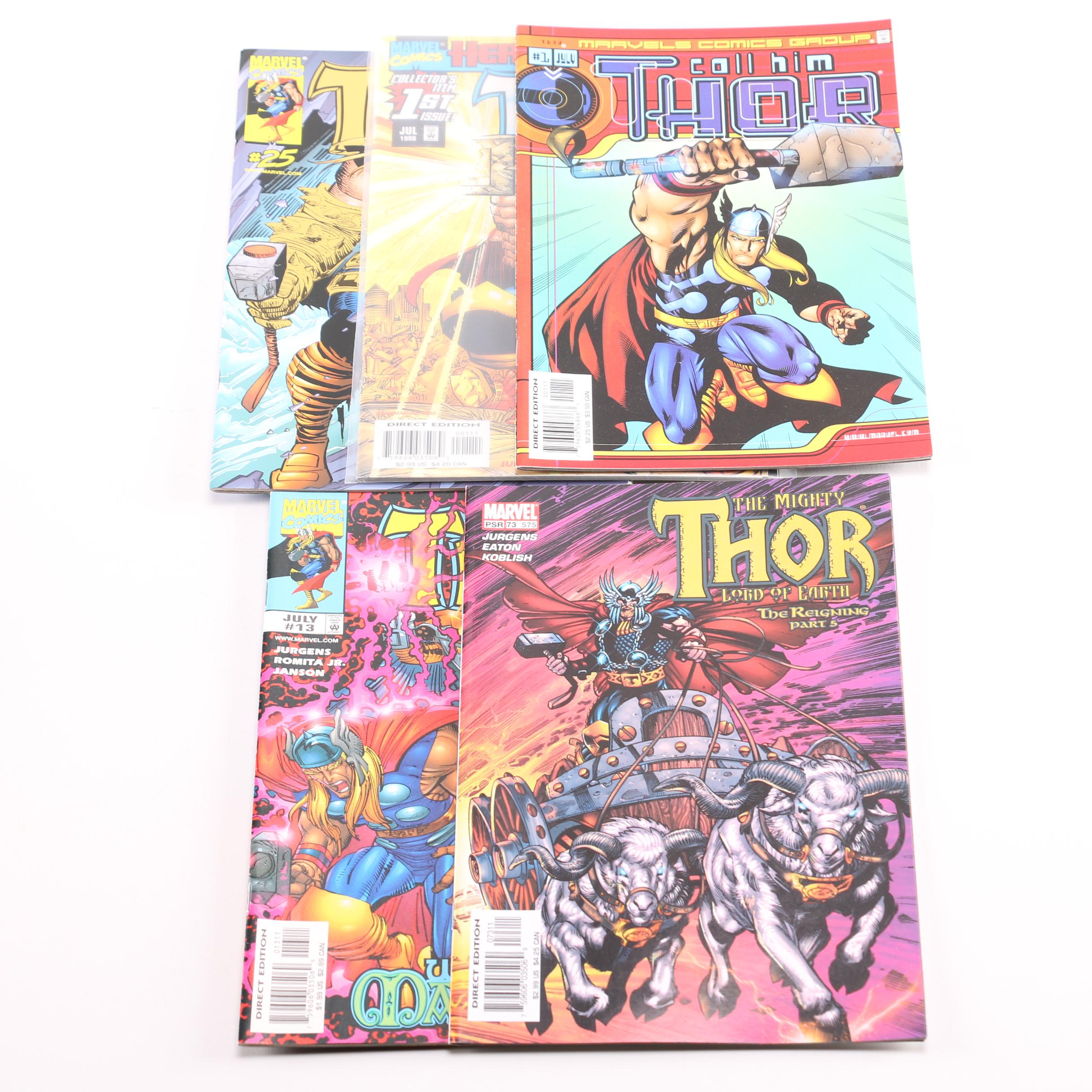 Assorted Modern Age Marvel Comics