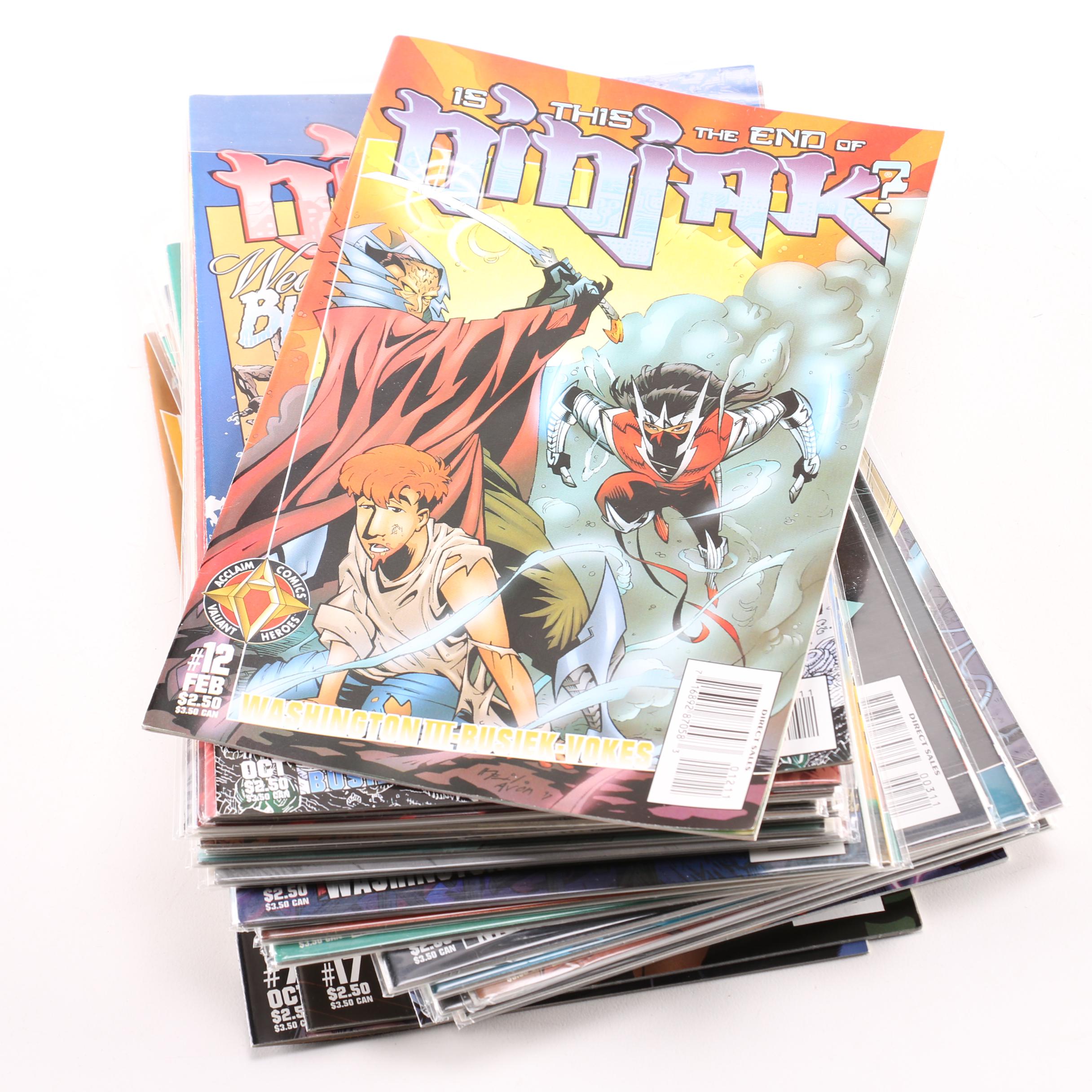 Acclaim Comic Books Including "Ninjak"