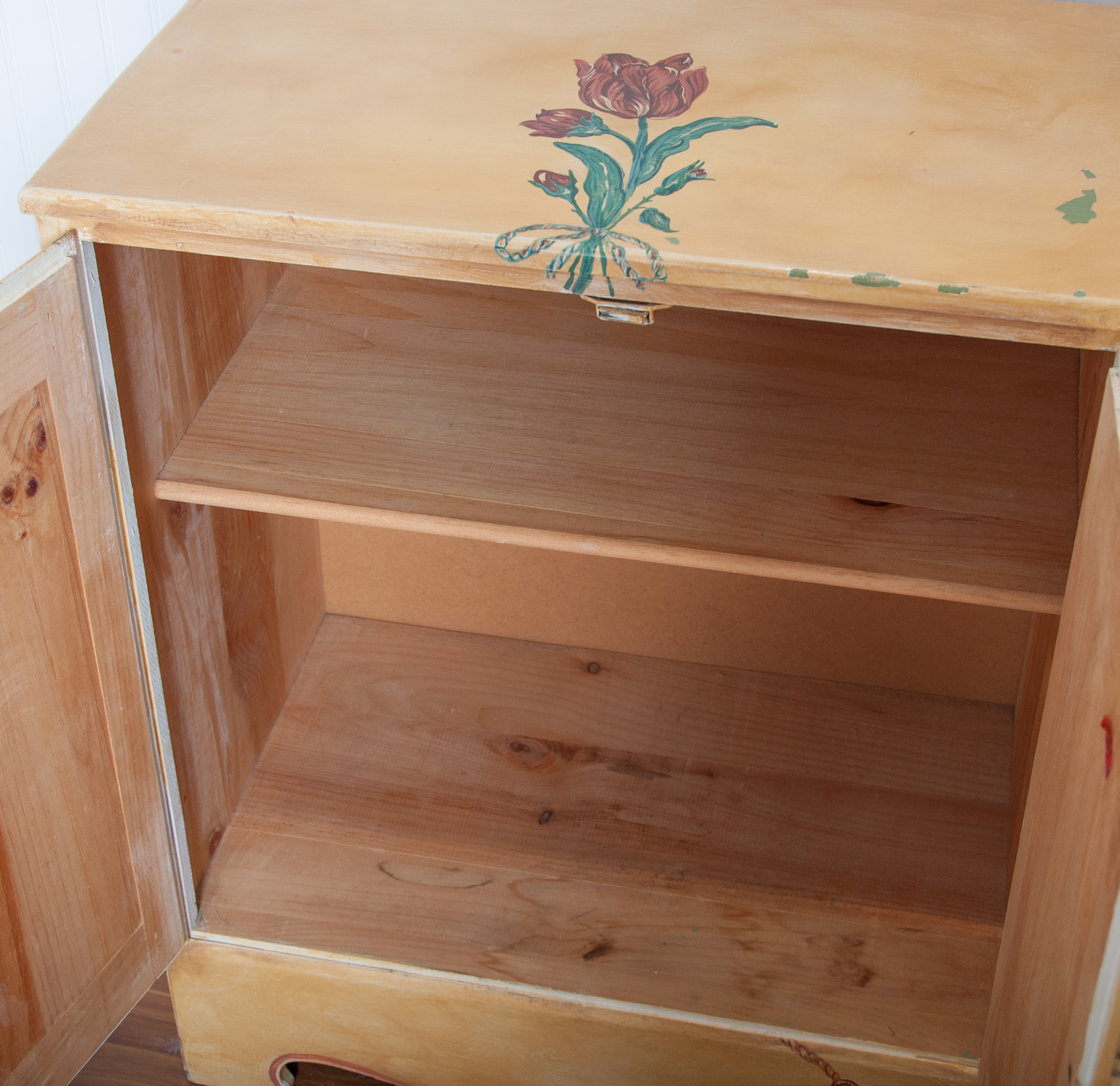 Hand Painted Nightstand