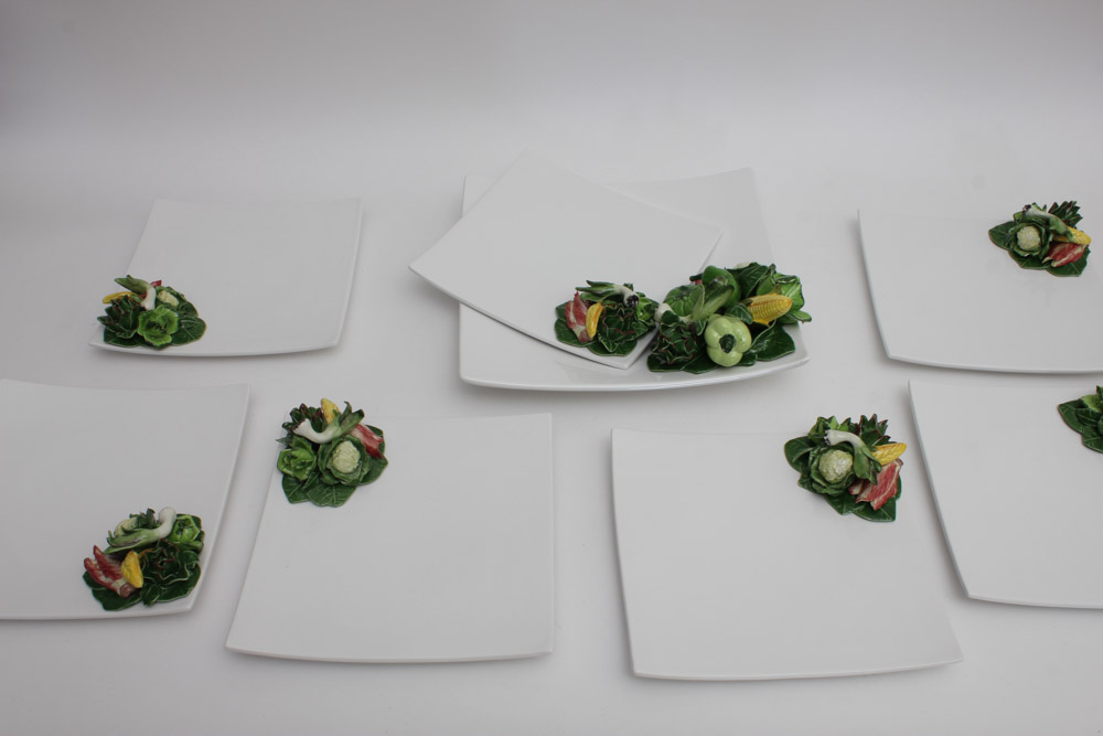 Hand Made Italian Ceramic Dinnerware Set