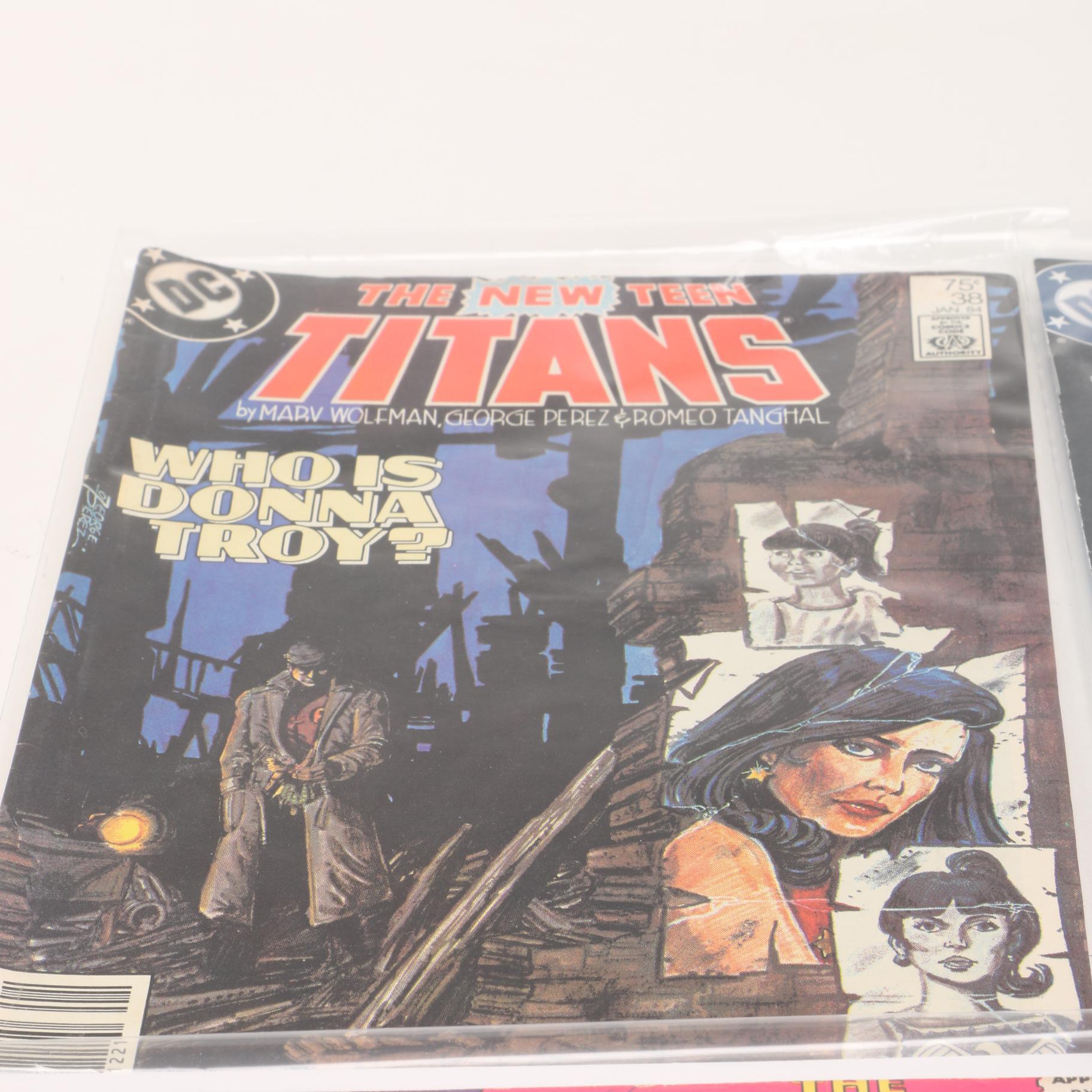 Bronze and Modern Age "The Legion", "Star Trek" "Teen Titans" and "X Factor" Comics