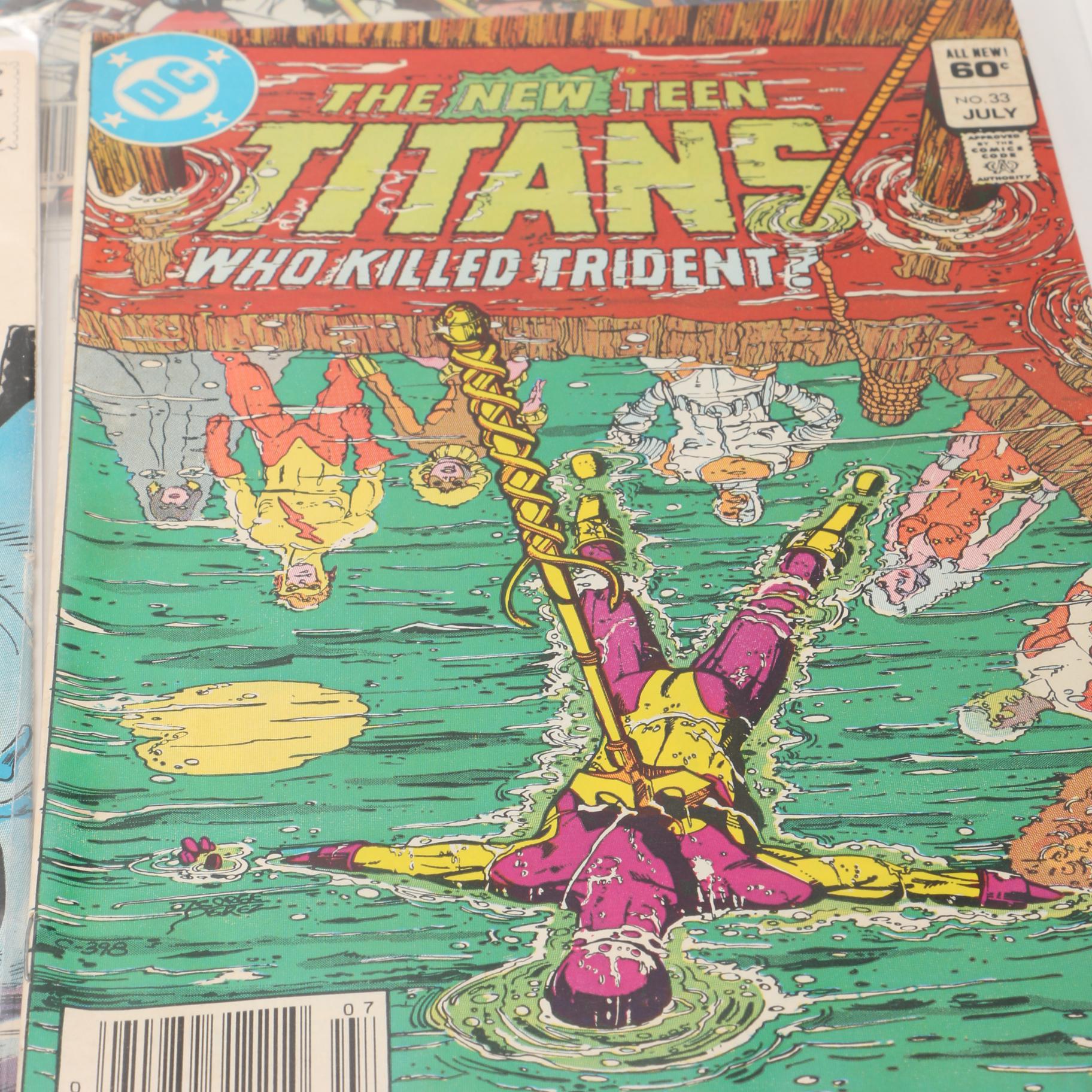 Bronze and Modern Age "The Legion", "Star Trek" "Teen Titans" and "X Factor" Comics