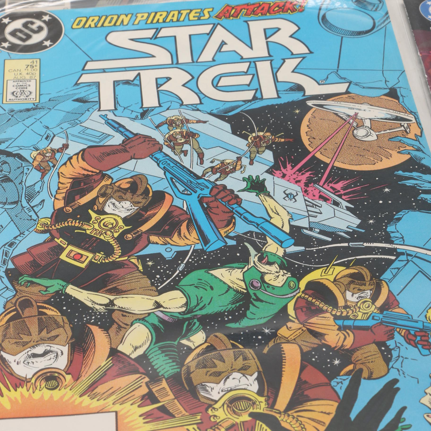 Bronze and Modern Age "The Legion", "Star Trek" "Teen Titans" and "X Factor" Comics