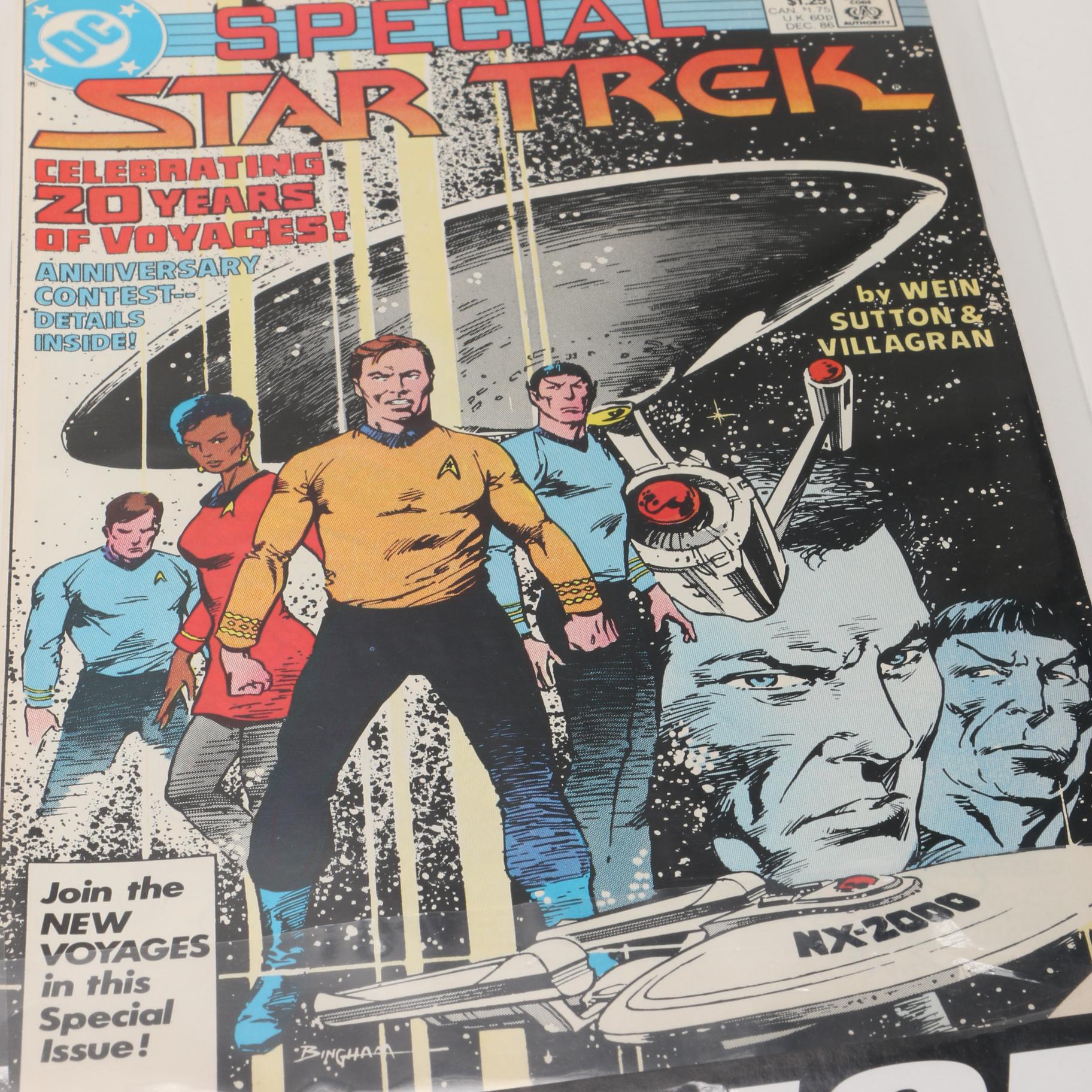 Bronze and Modern Age "The Legion", "Star Trek" "Teen Titans" and "X Factor" Comics