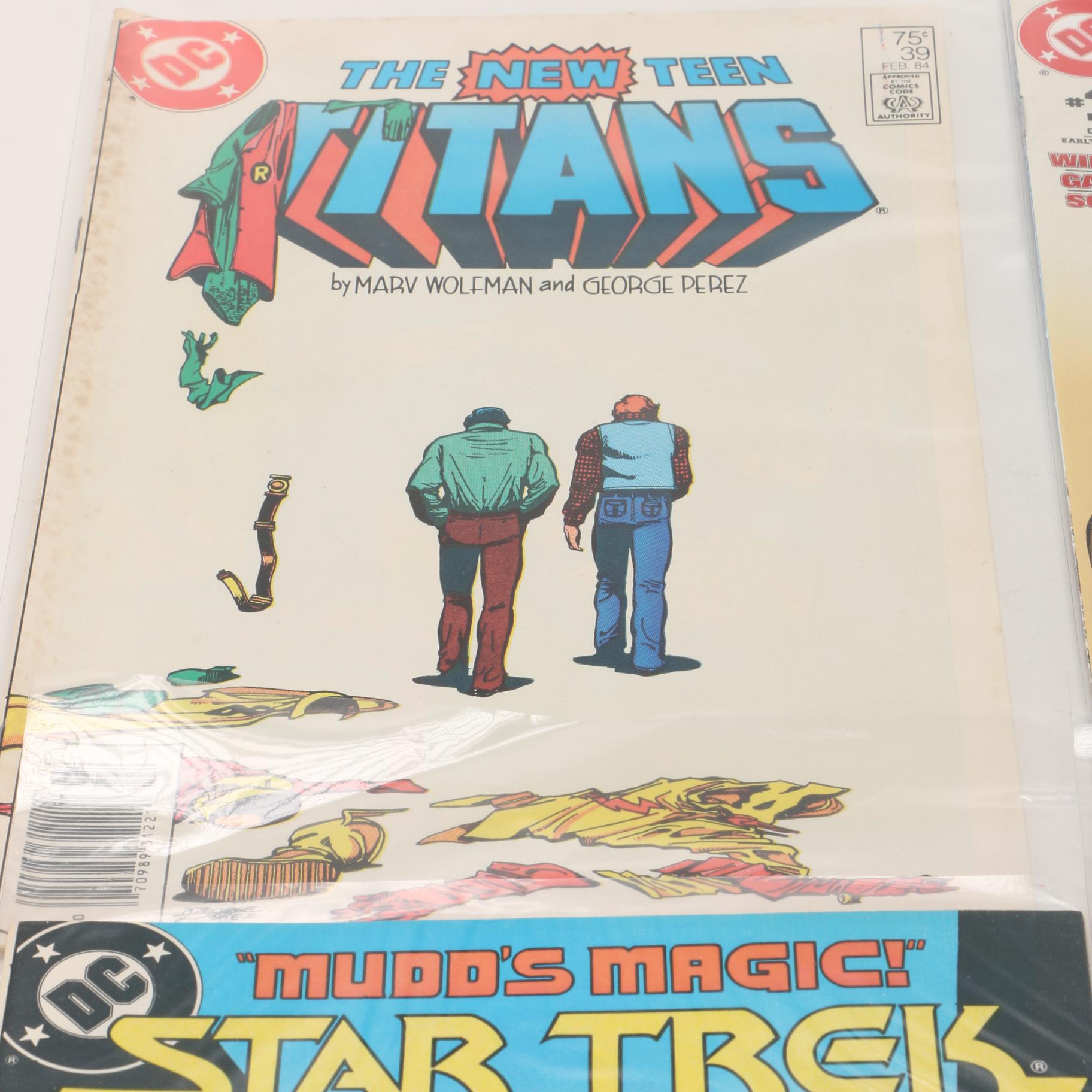 Bronze and Modern Age "The Legion", "Star Trek" "Teen Titans" and "X Factor" Comics