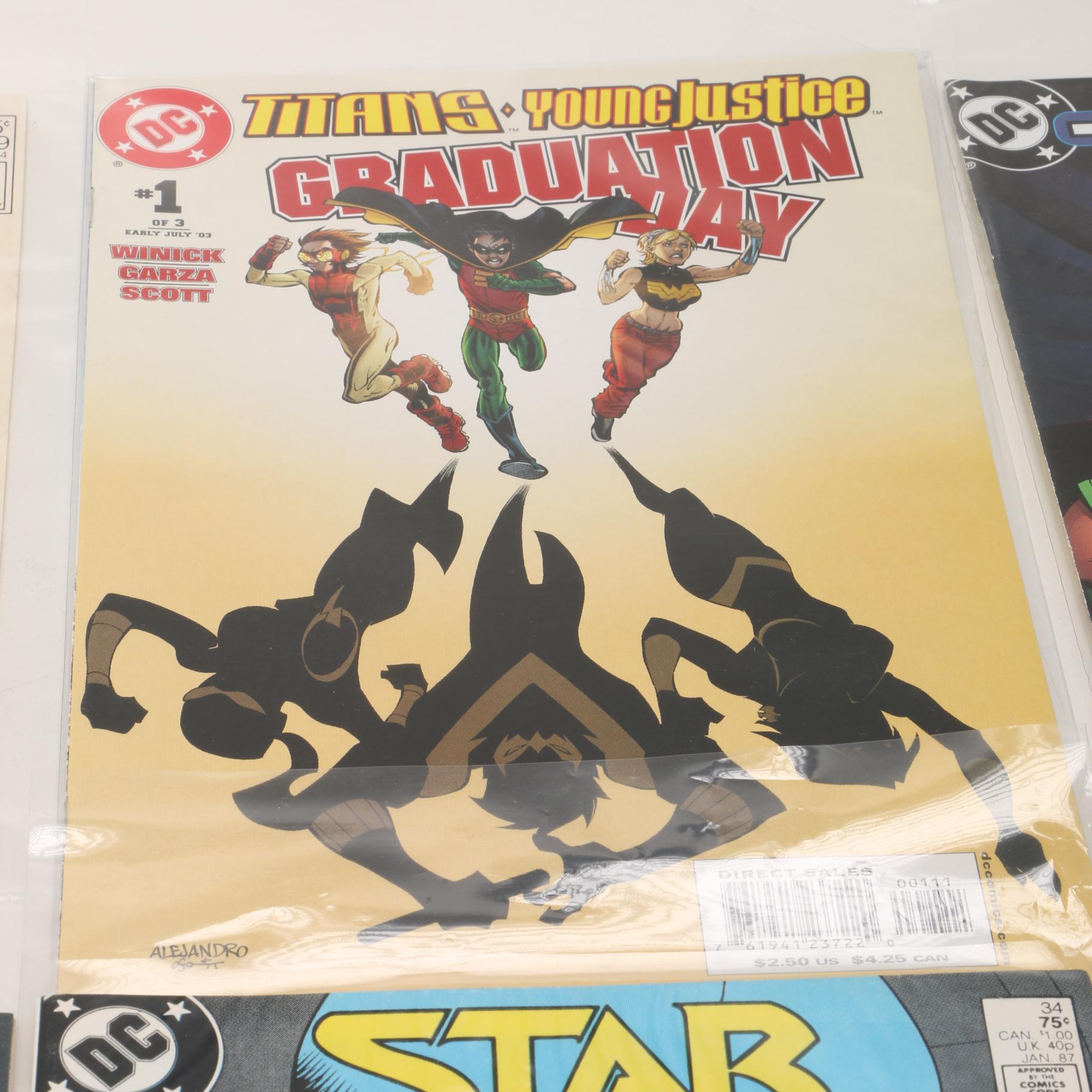 Bronze and Modern Age "The Legion", "Star Trek" "Teen Titans" and "X Factor" Comics