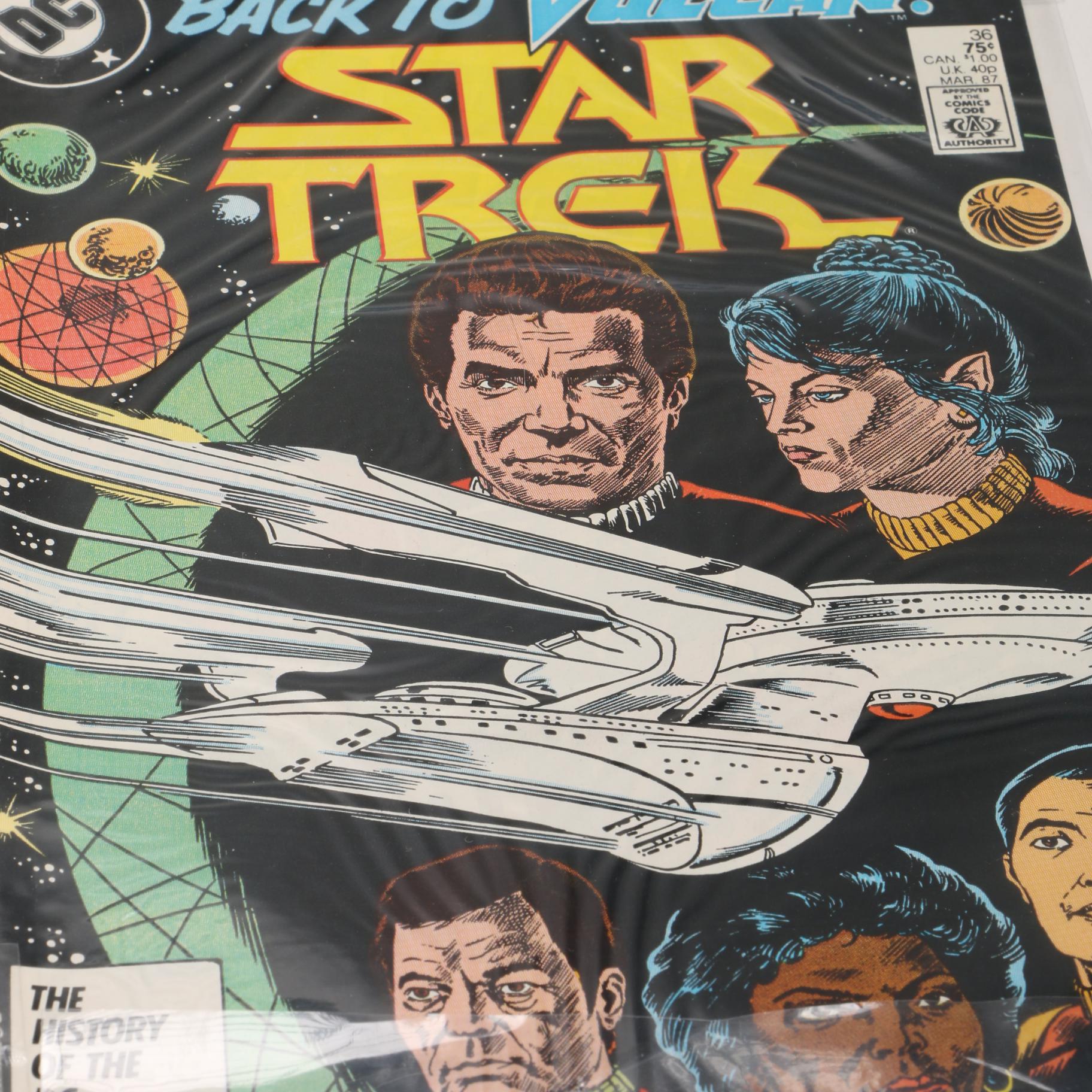 Bronze and Modern Age "The Legion", "Star Trek" "Teen Titans" and "X Factor" Comics
