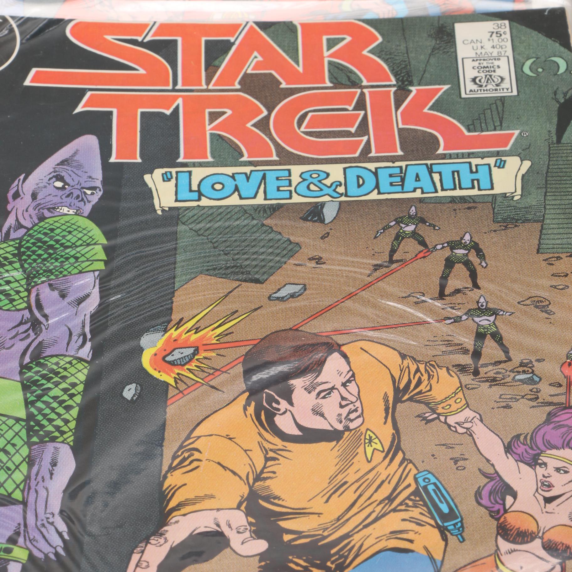 Bronze and Modern Age "The Legion", "Star Trek" "Teen Titans" and "X Factor" Comics