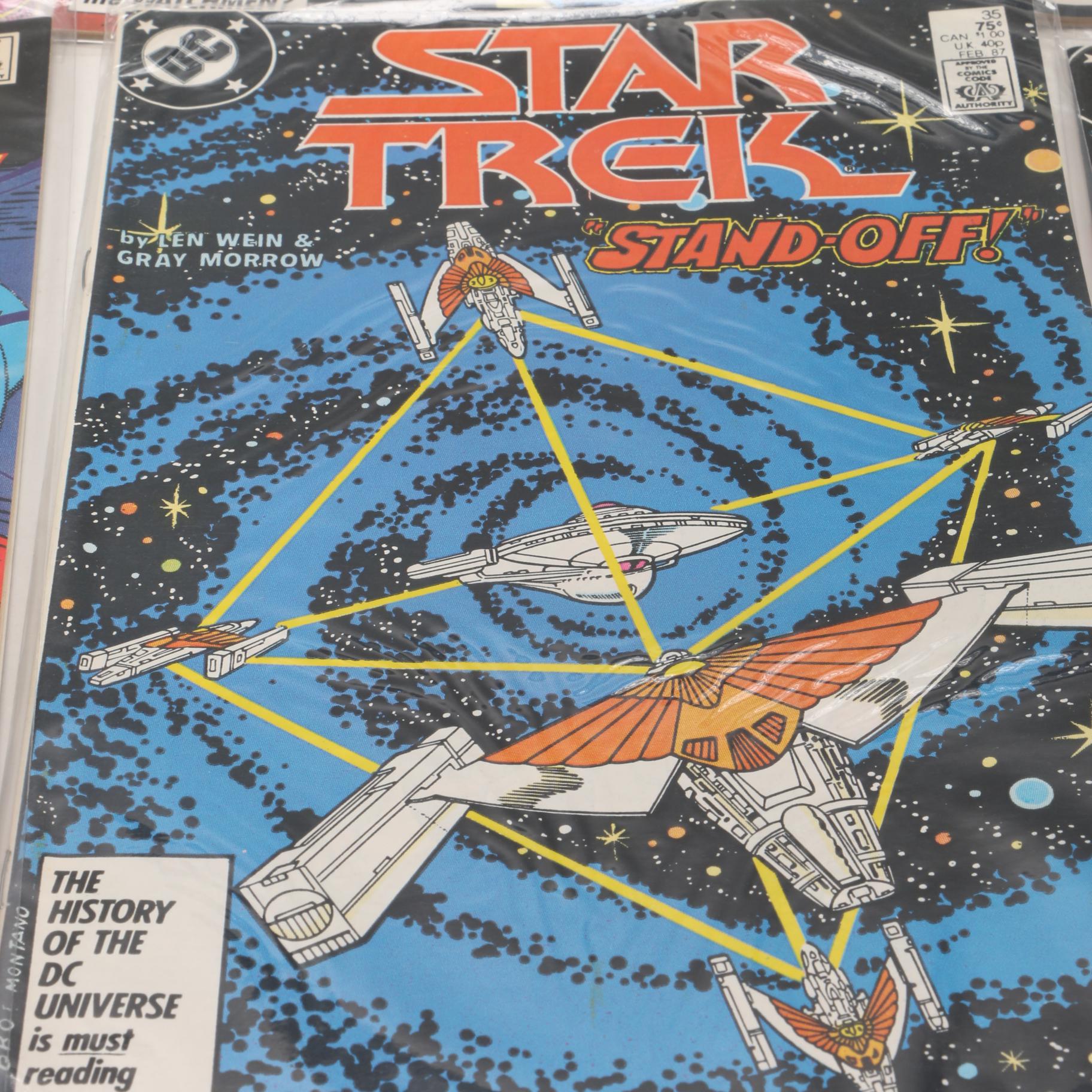 Bronze and Modern Age "The Legion", "Star Trek" "Teen Titans" and "X Factor" Comics