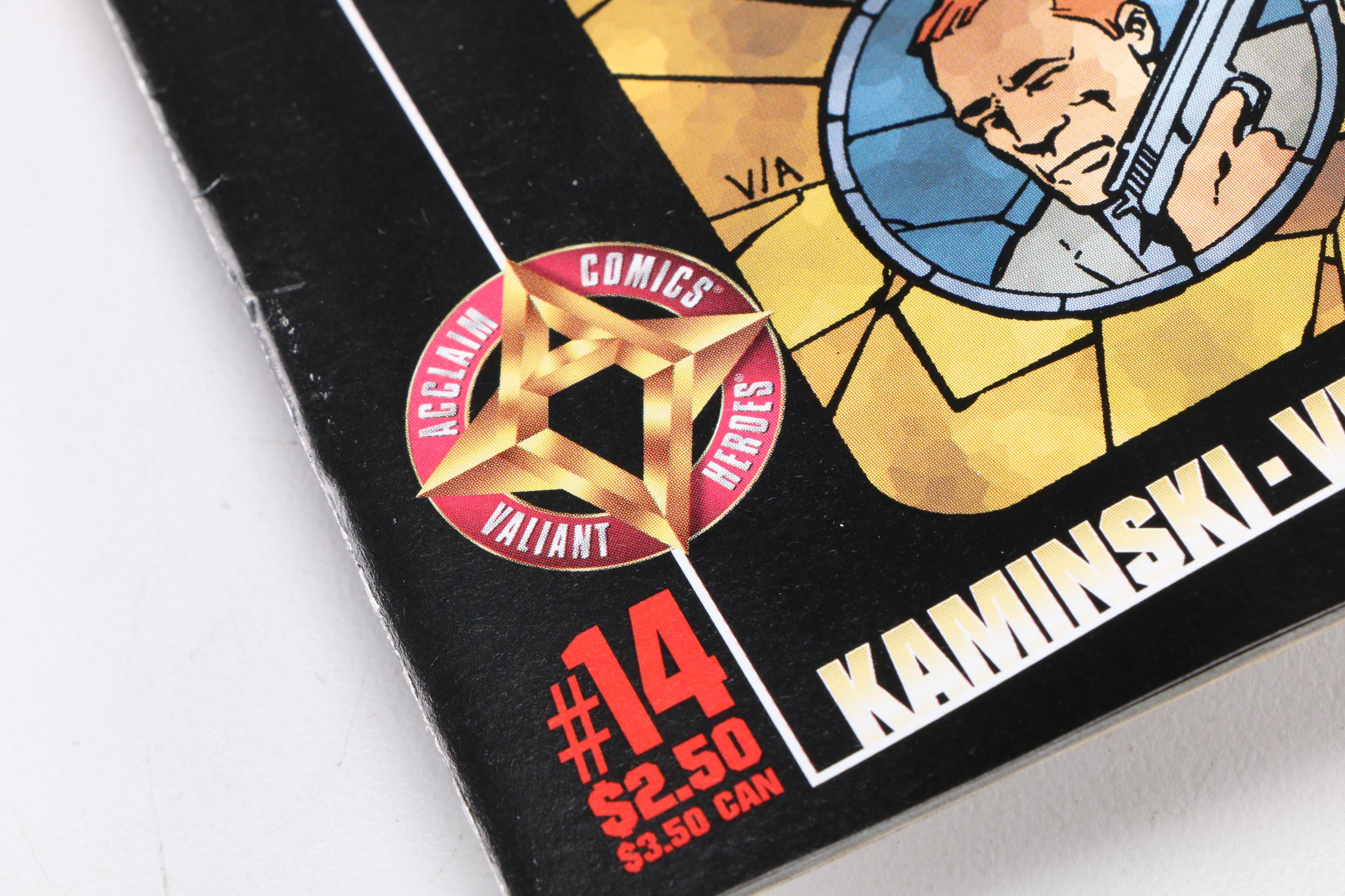 Acclaim Comics Featuring "Magnus Robot Fighter" and "Shadow Man"