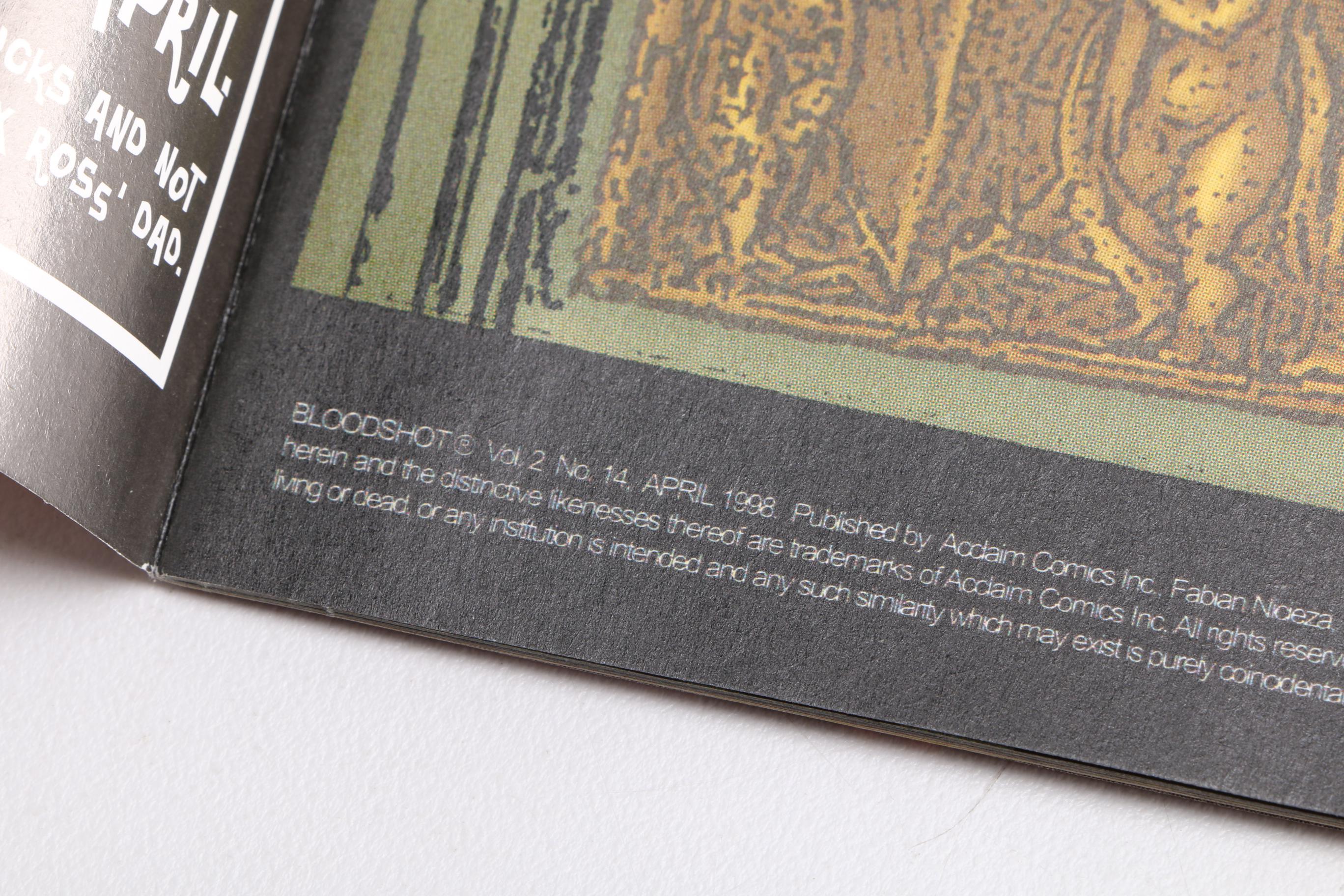 Acclaim Comics Featuring "Magnus Robot Fighter" and "Shadow Man"