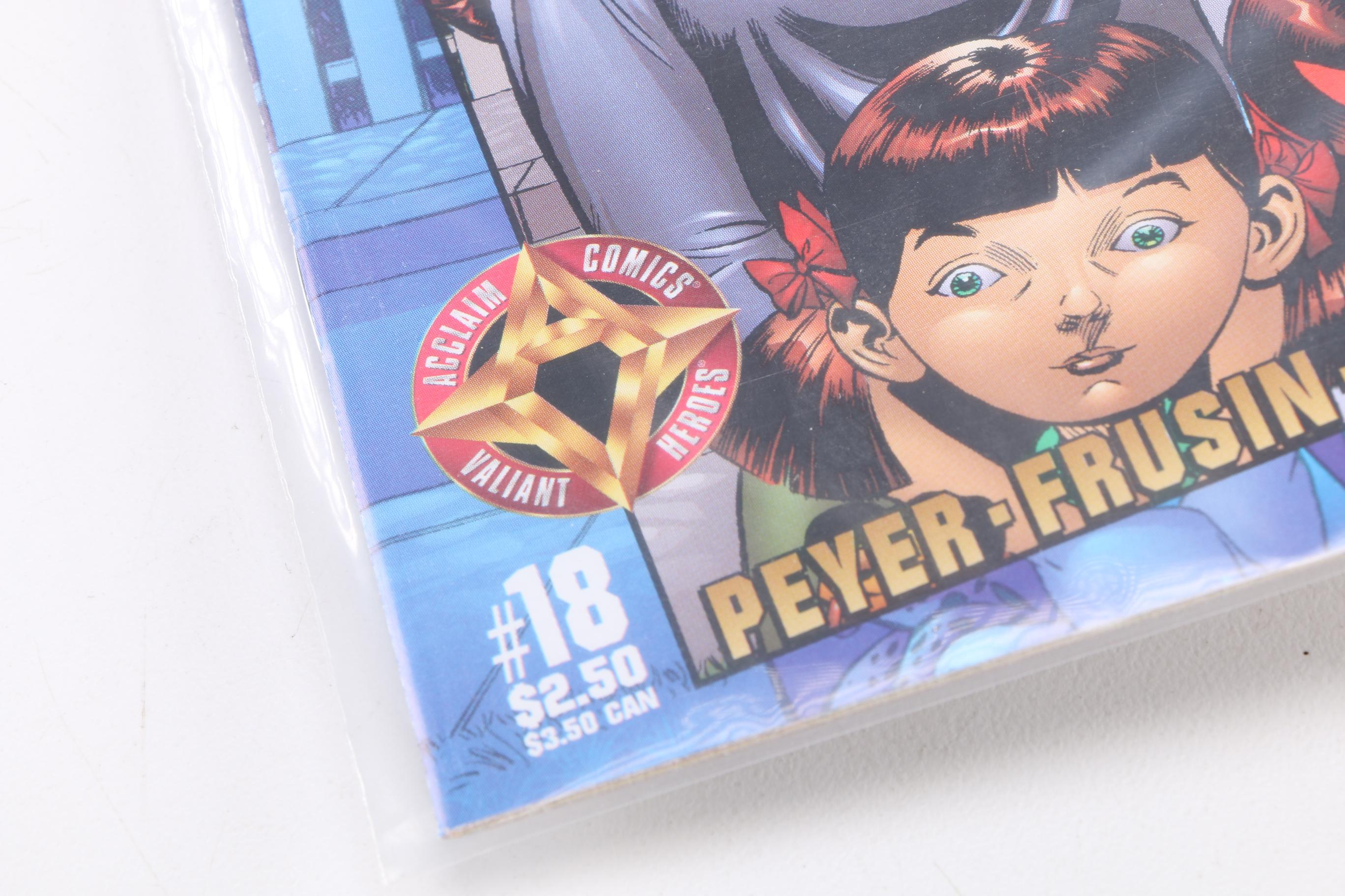 Acclaim Comics Featuring "Magnus Robot Fighter" and "Shadow Man"