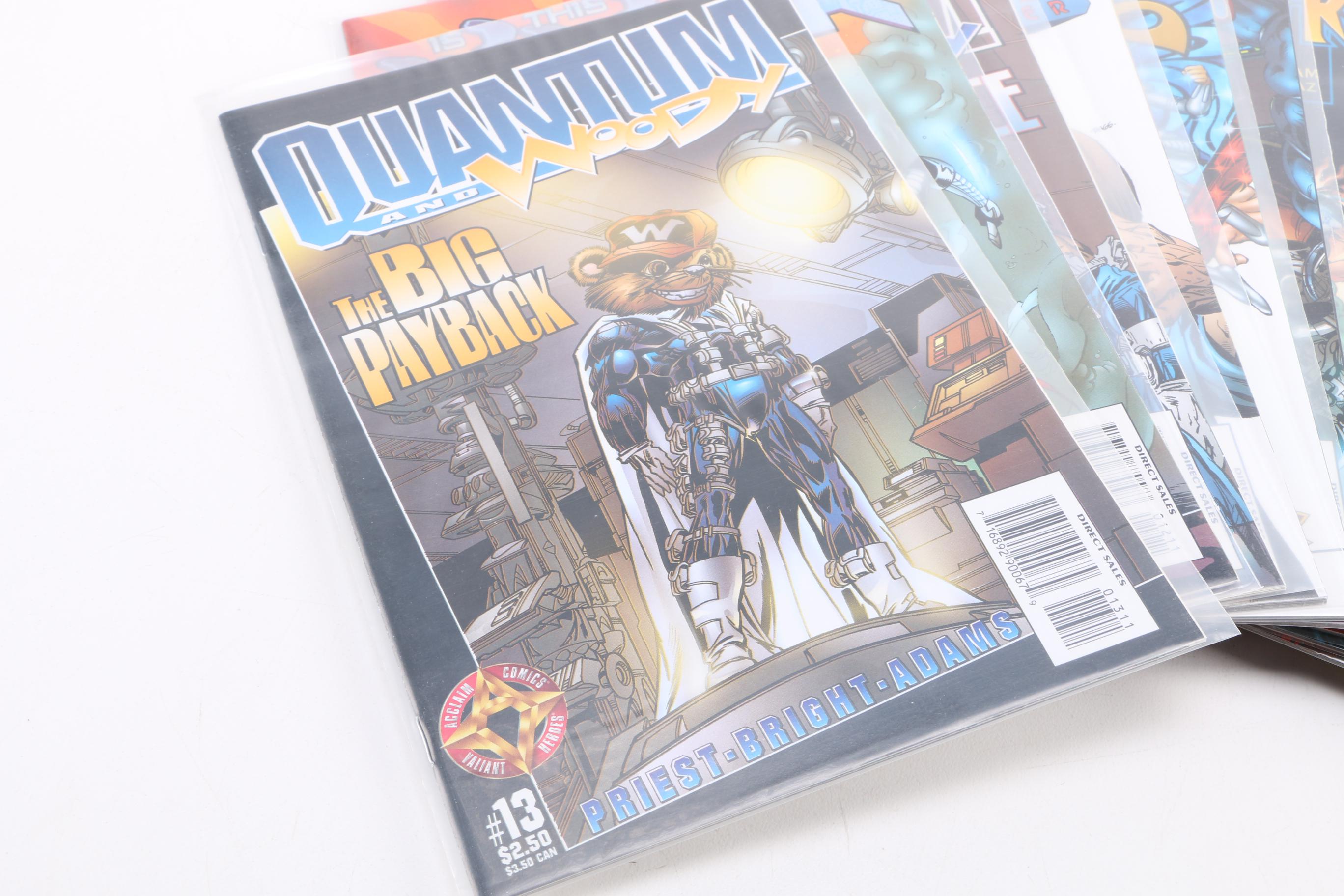 Acclaim Comics Featuring "Magnus Robot Fighter" and "Shadow Man"