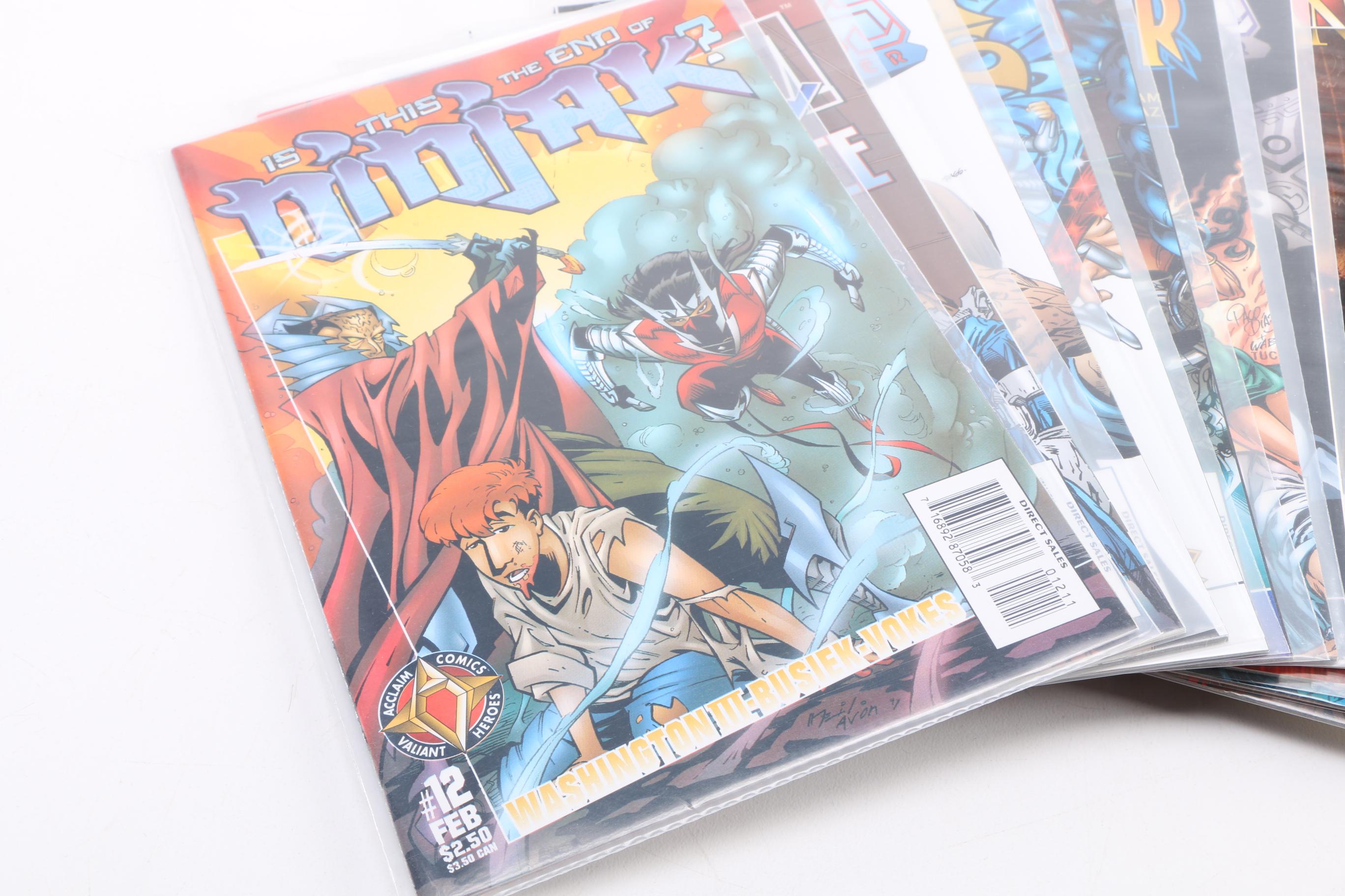 Acclaim Comics Featuring "Magnus Robot Fighter" and "Shadow Man"