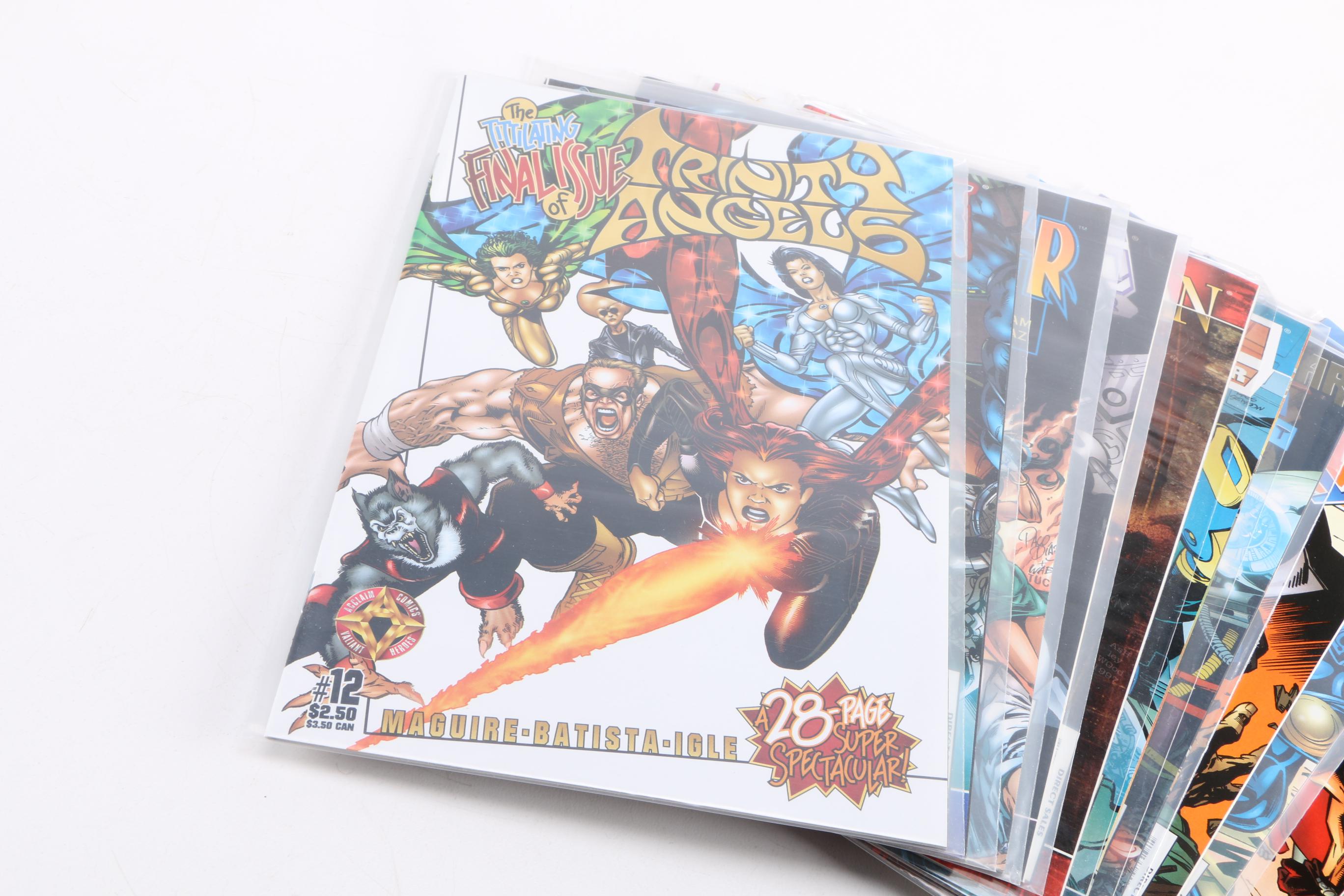 Acclaim Comics Featuring "Magnus Robot Fighter" and "Shadow Man"