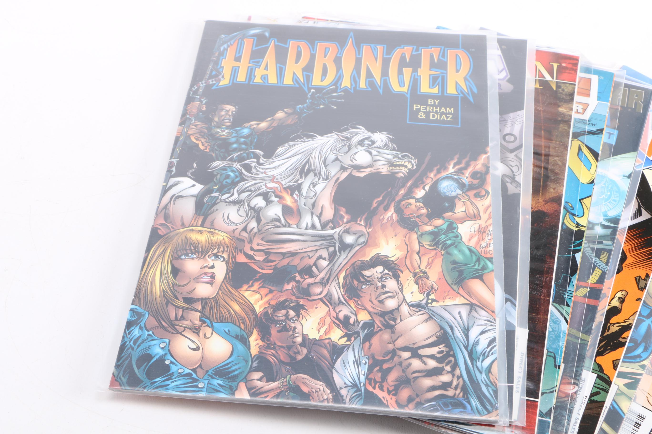 Acclaim Comics Featuring "Magnus Robot Fighter" and "Shadow Man"