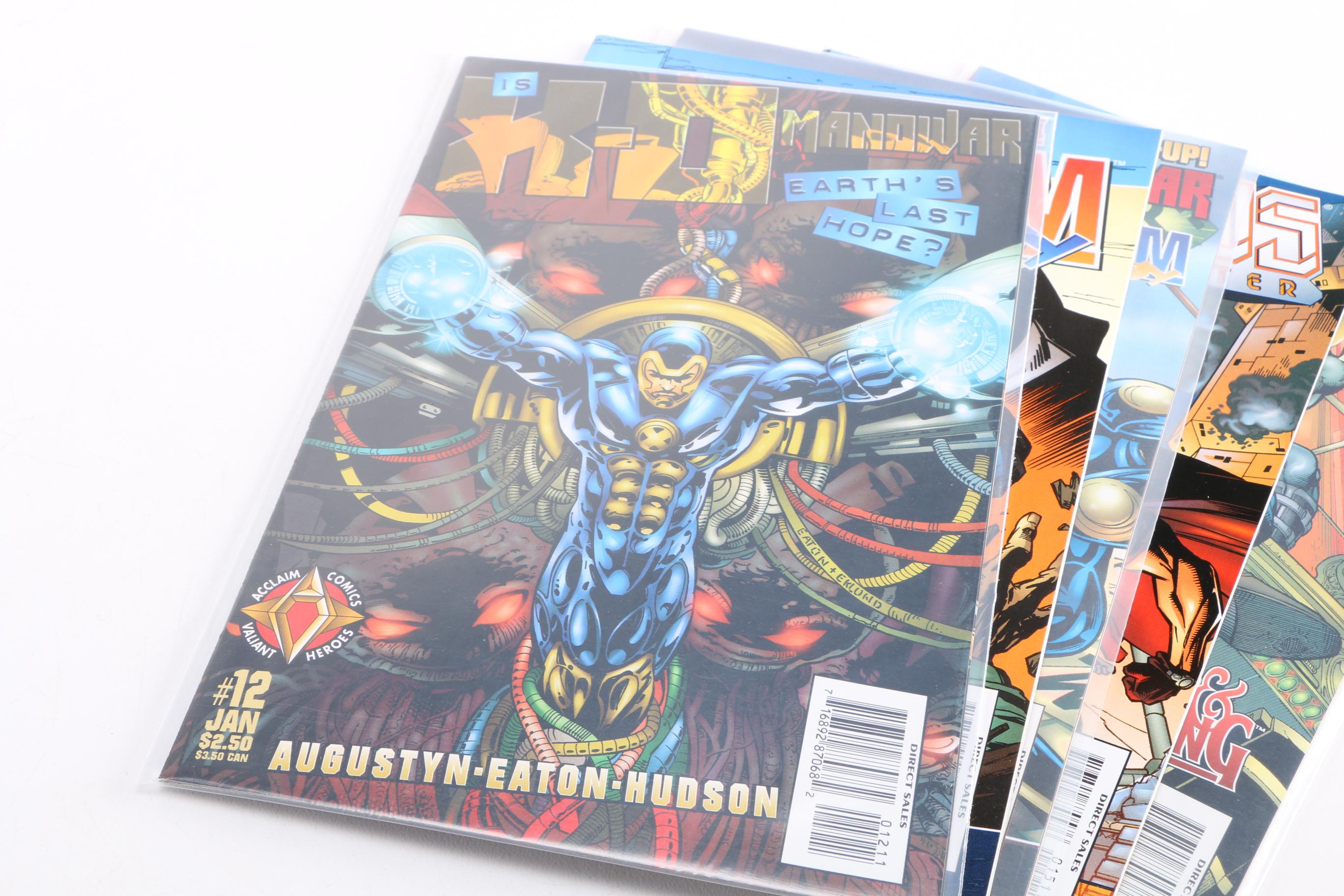 Acclaim Comics Featuring "Magnus Robot Fighter" and "Shadow Man"