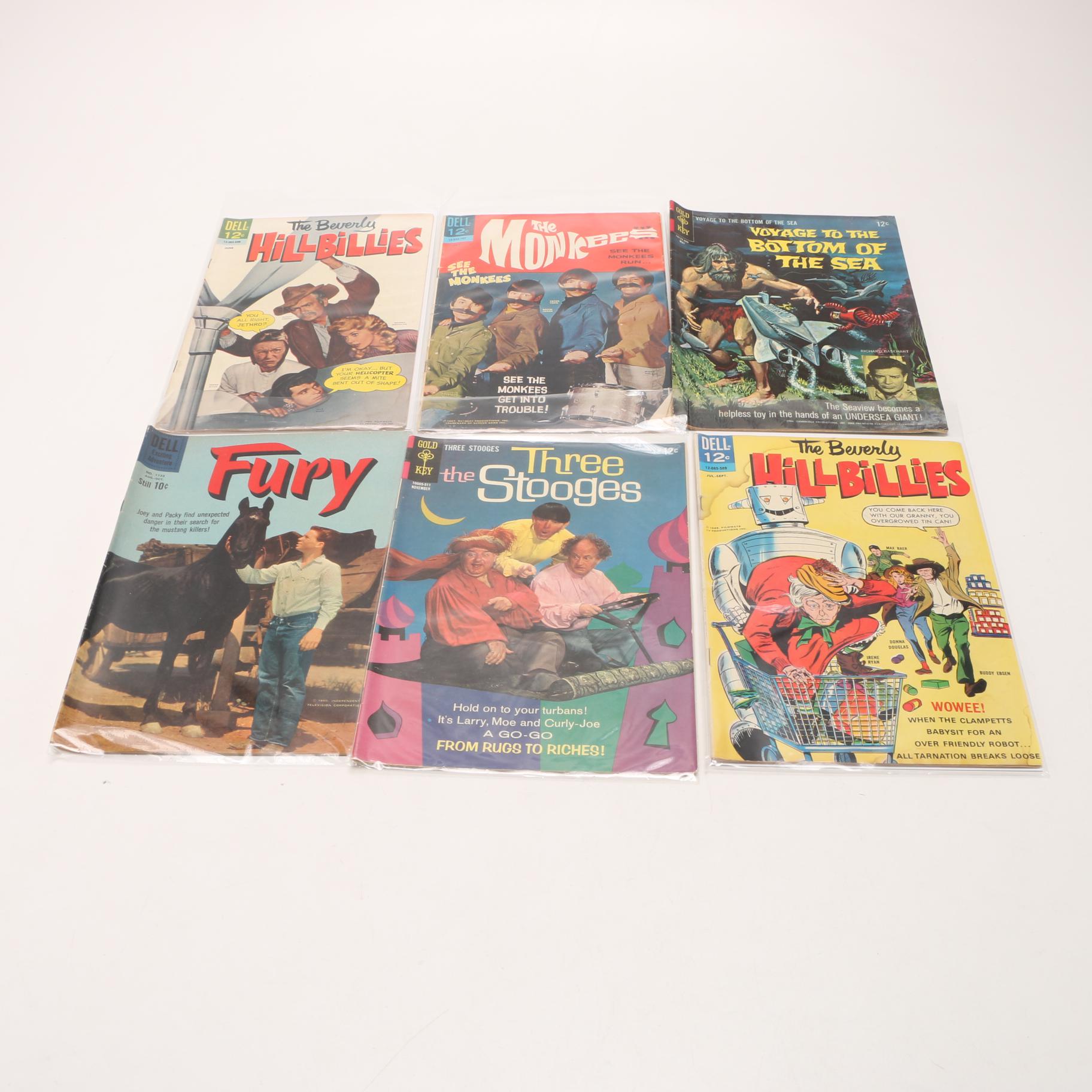 Vintage TV and Movie Themed Comics