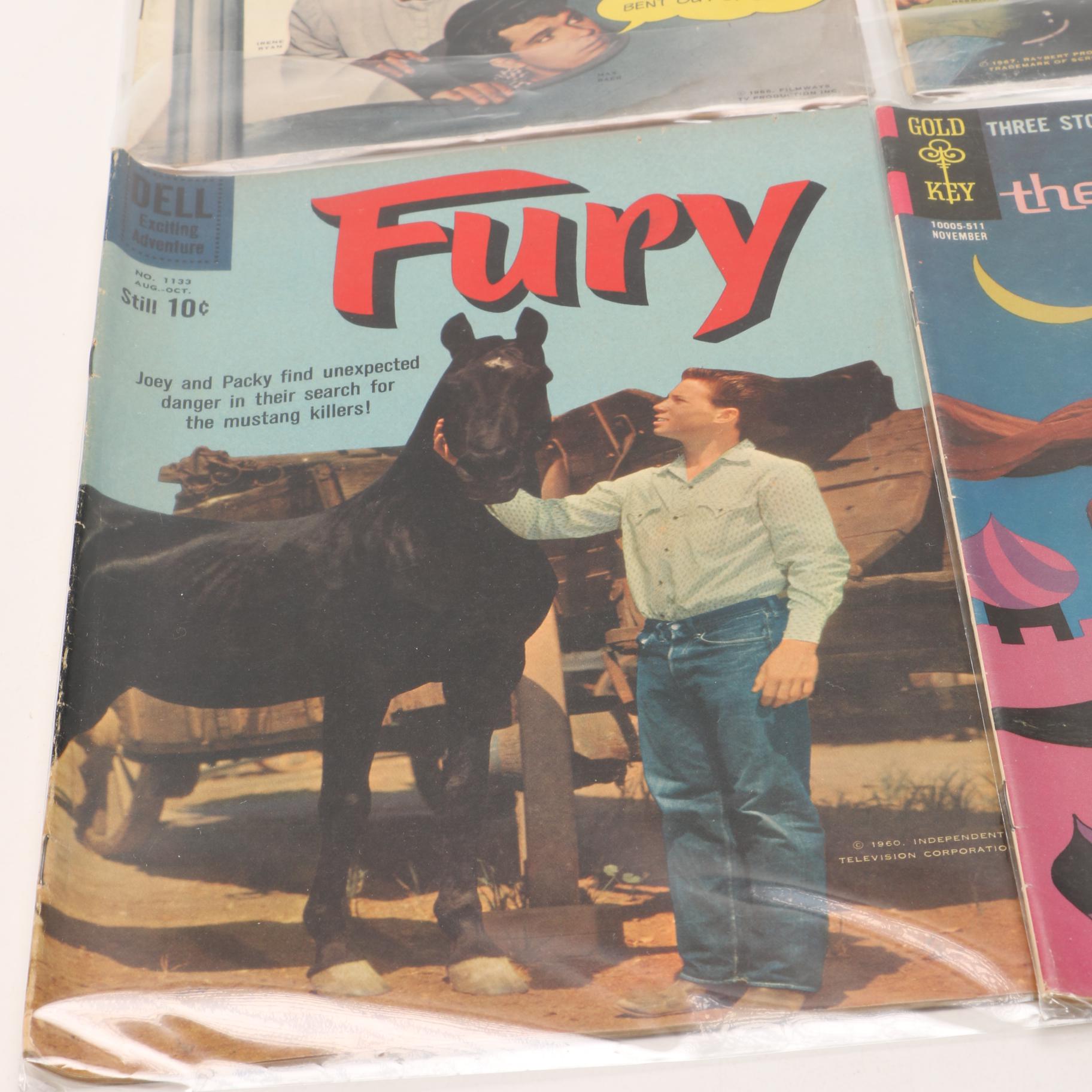 Vintage TV and Movie Themed Comics