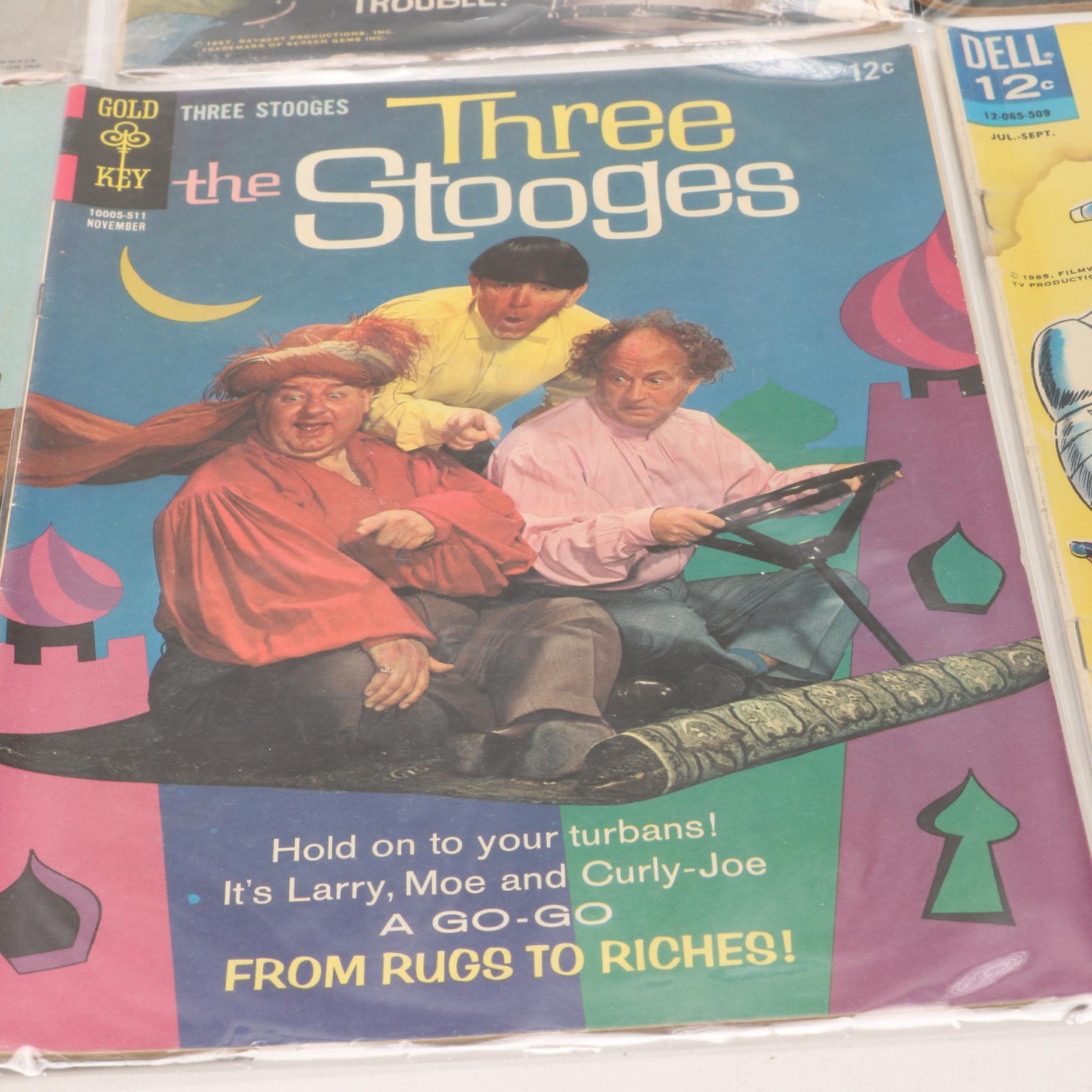 Vintage TV and Movie Themed Comics