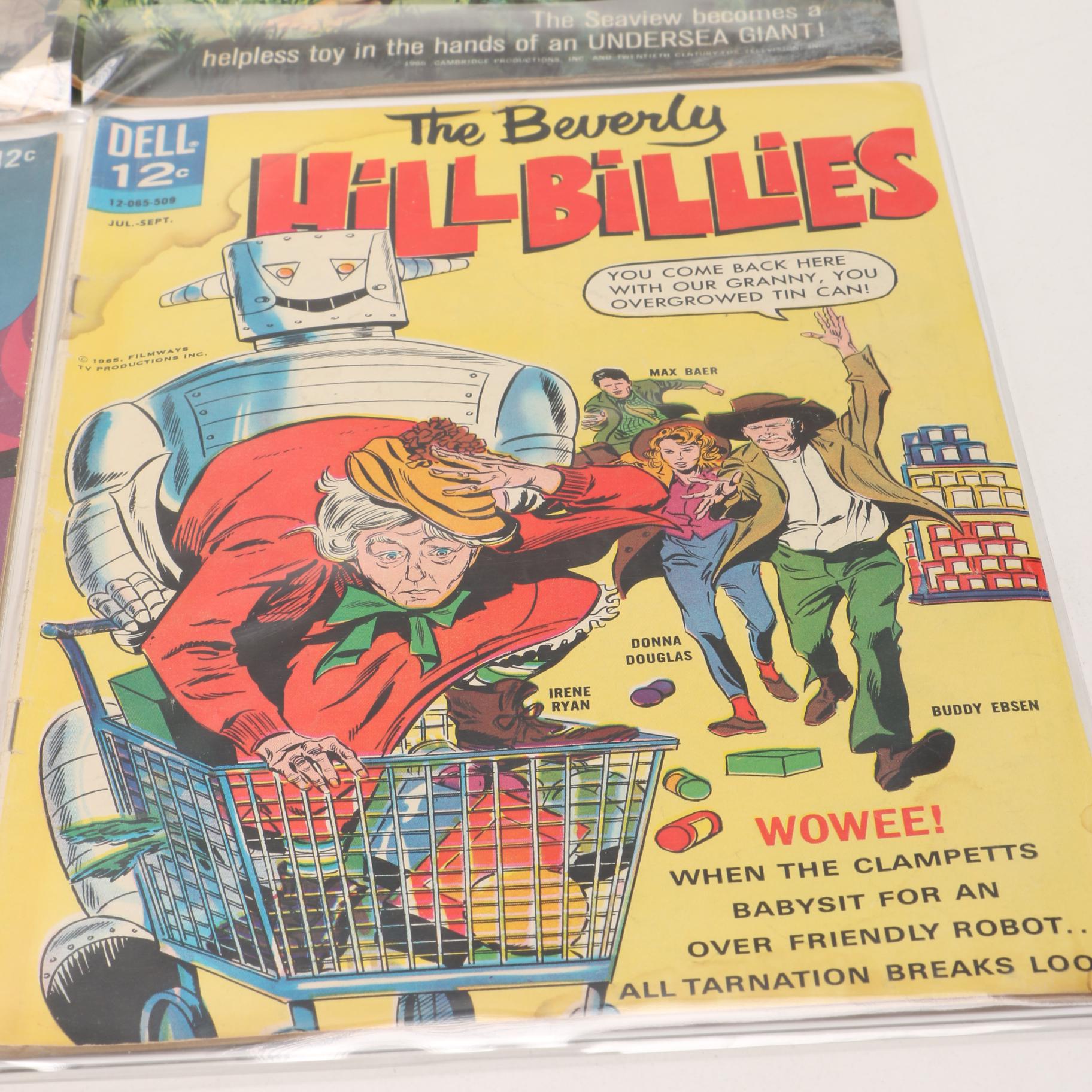 Vintage TV and Movie Themed Comics