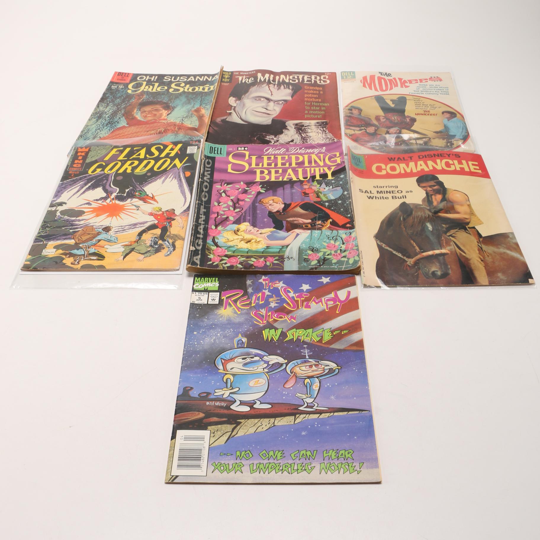 Vintage TV and Movie Themed Comics