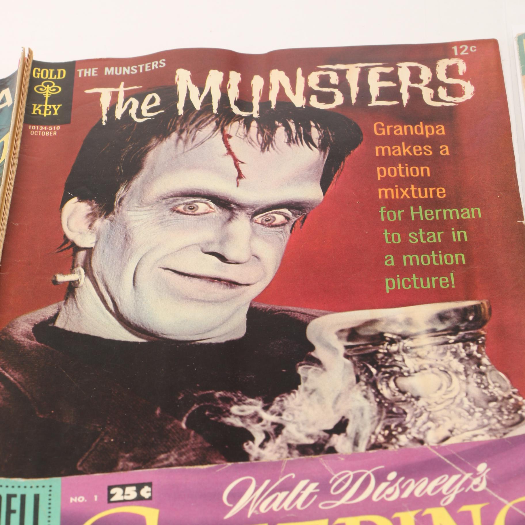 Vintage TV and Movie Themed Comics