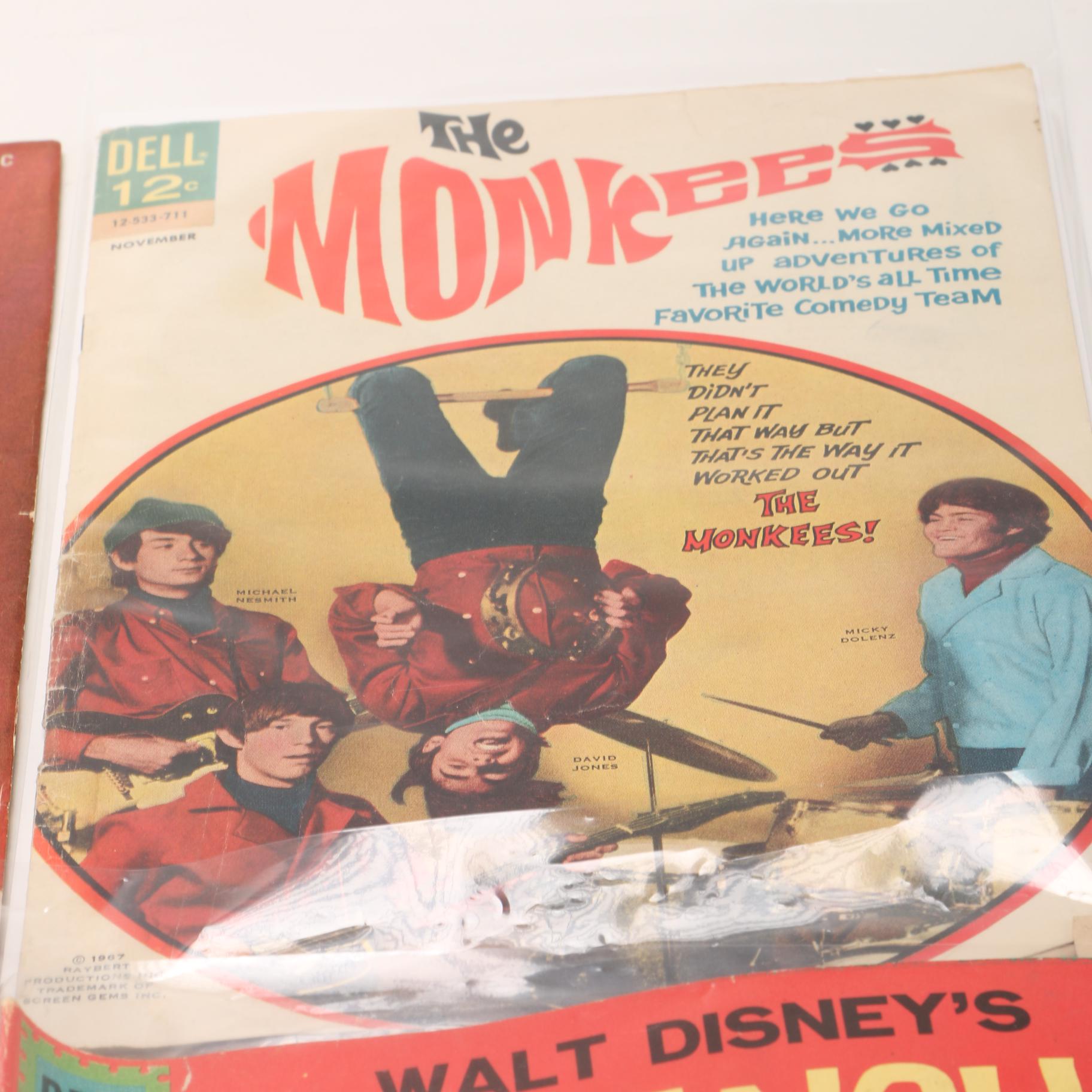 Vintage TV and Movie Themed Comics