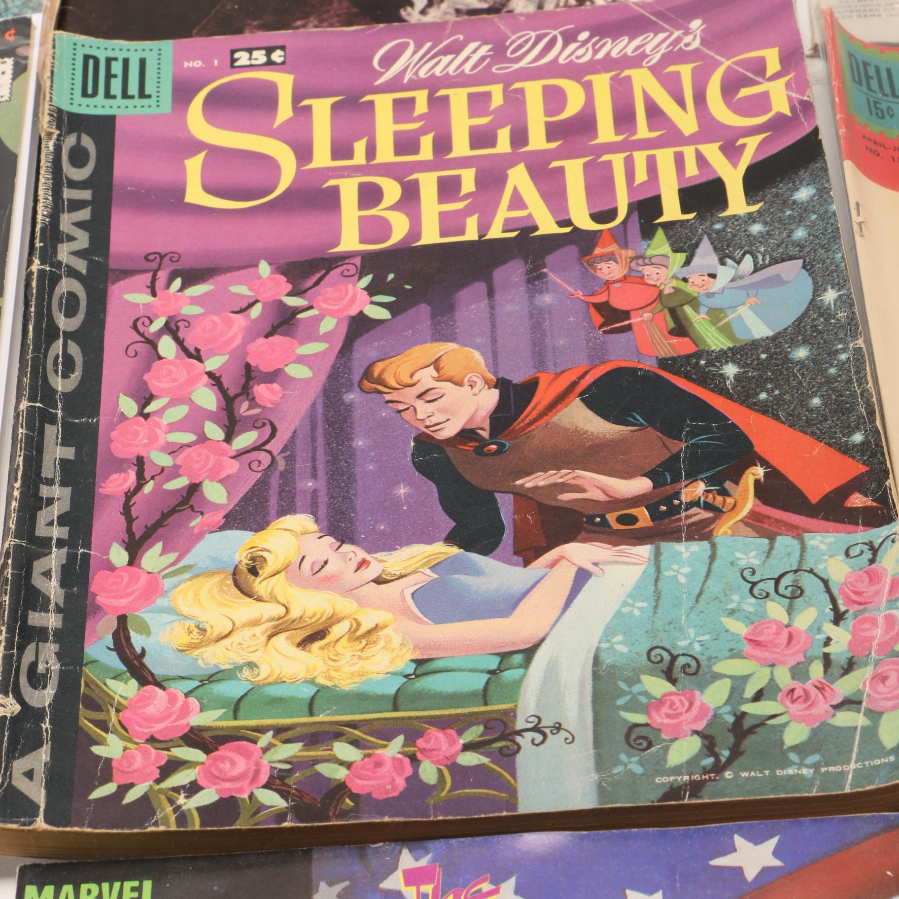 Vintage TV and Movie Themed Comics