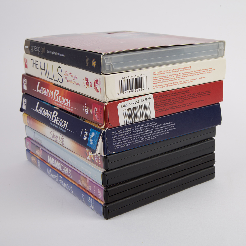 MTV Reality and Drama Series and Feature Film DVDs