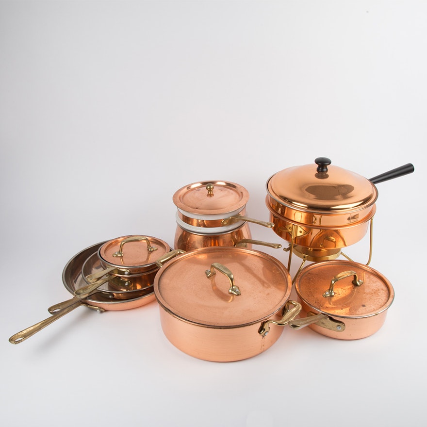 Copper Cookware Set