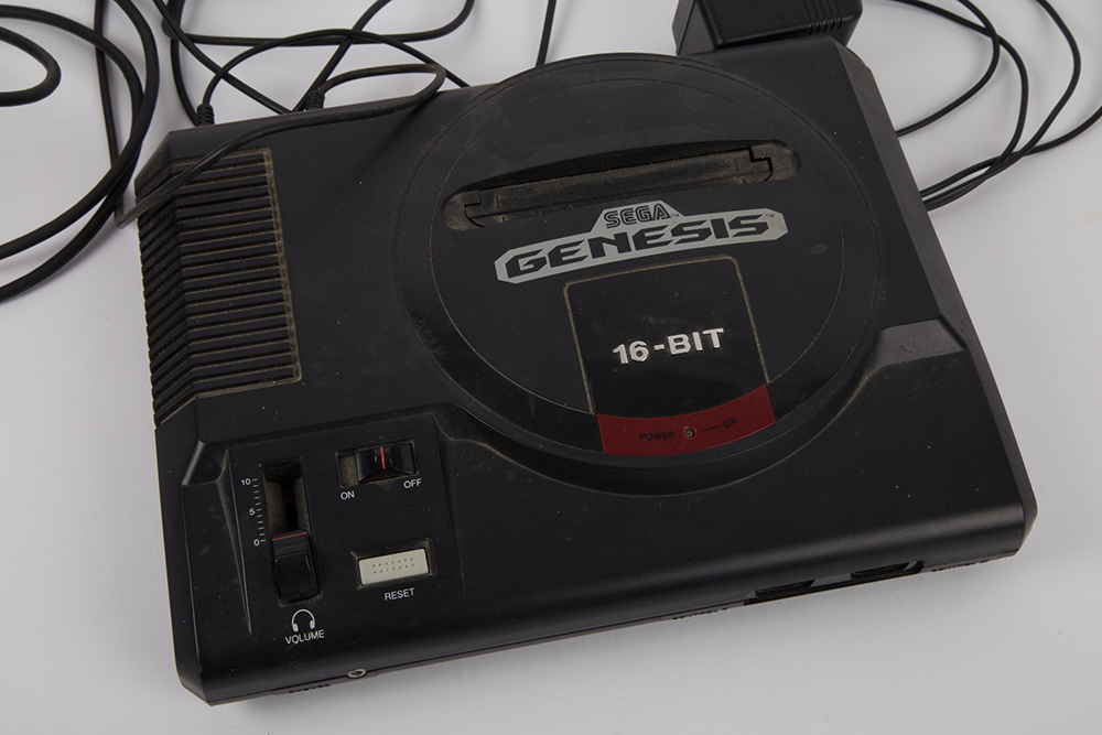 Sega Genesis 16-Bit Console With Video Games