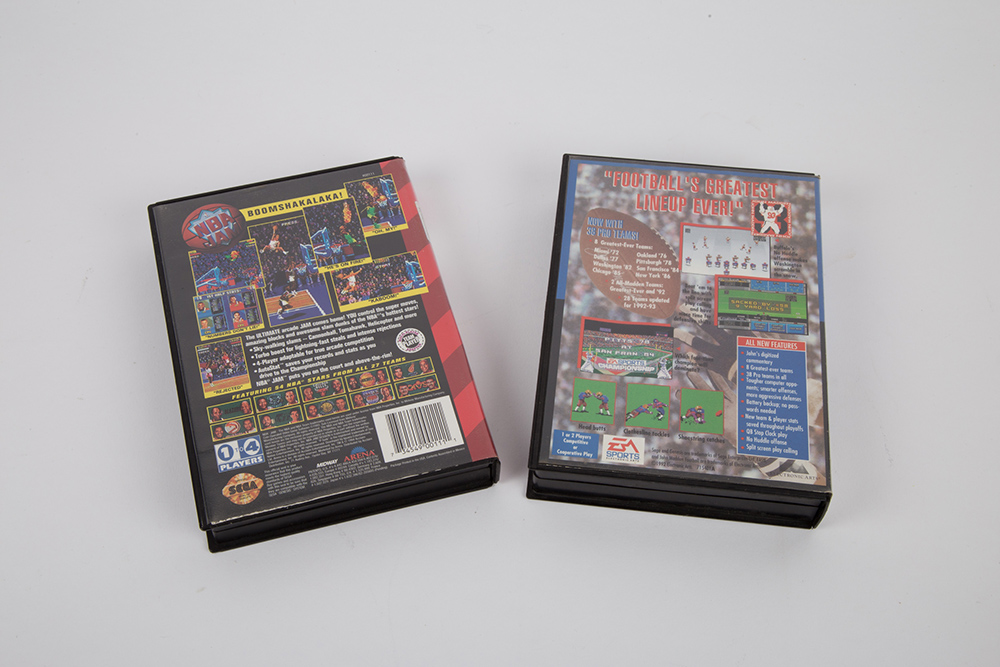 Sega Genesis 16-Bit Console With Video Games